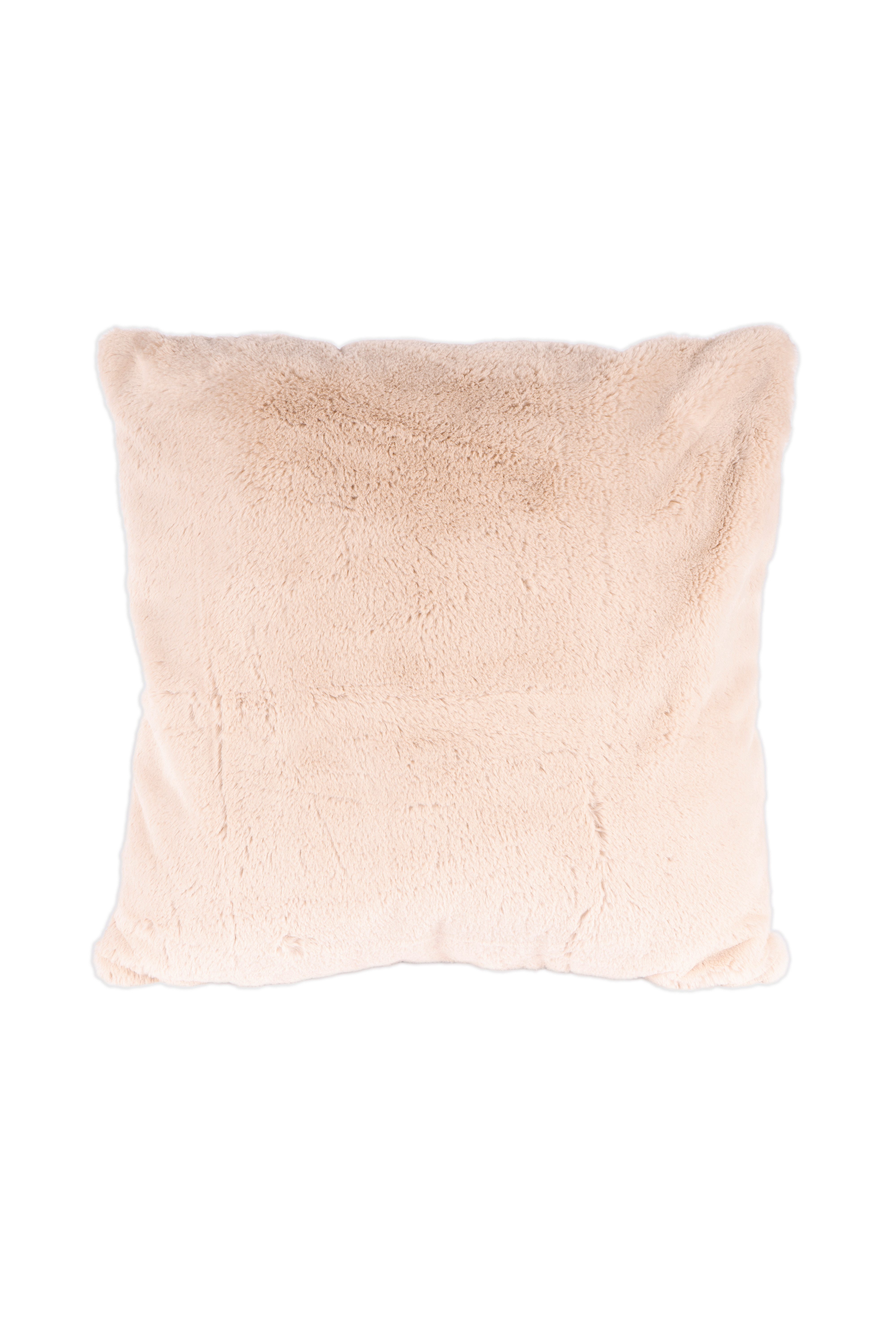 Kenda Sand Vachtkussen Decoratiekussens Aimee 625 2-pack Kussen inclusief vulling met pluizige stofhoes (1 stuk)