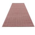 carpet city vloerkleed fancy korte pool, uni, 3d-look, zigzag-look, voor woonkamer  slaapkamer roze