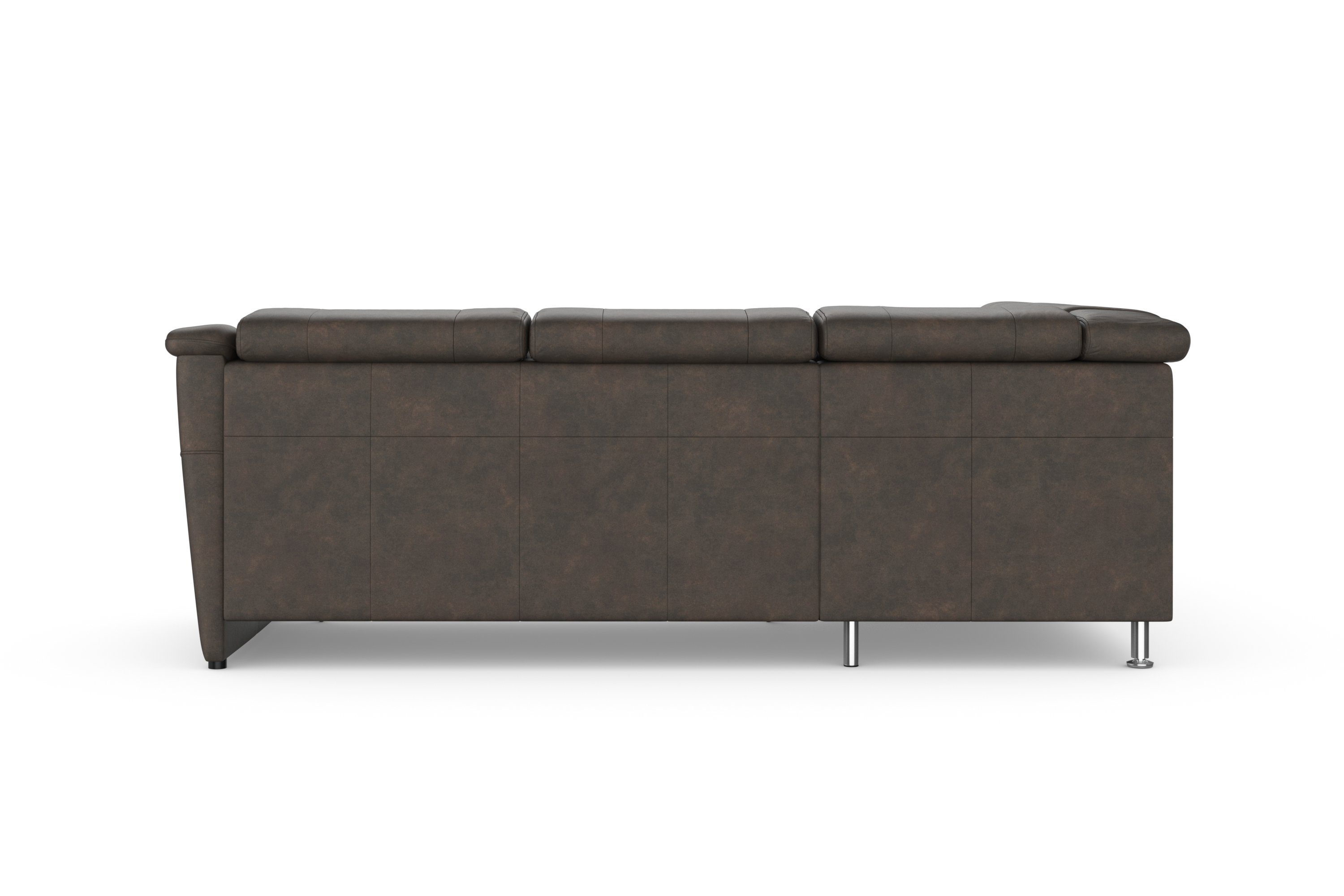 sit&more Hoekbank Freetown L-vorm met verstelbare hoofdsteun en comfortabele binnenvering