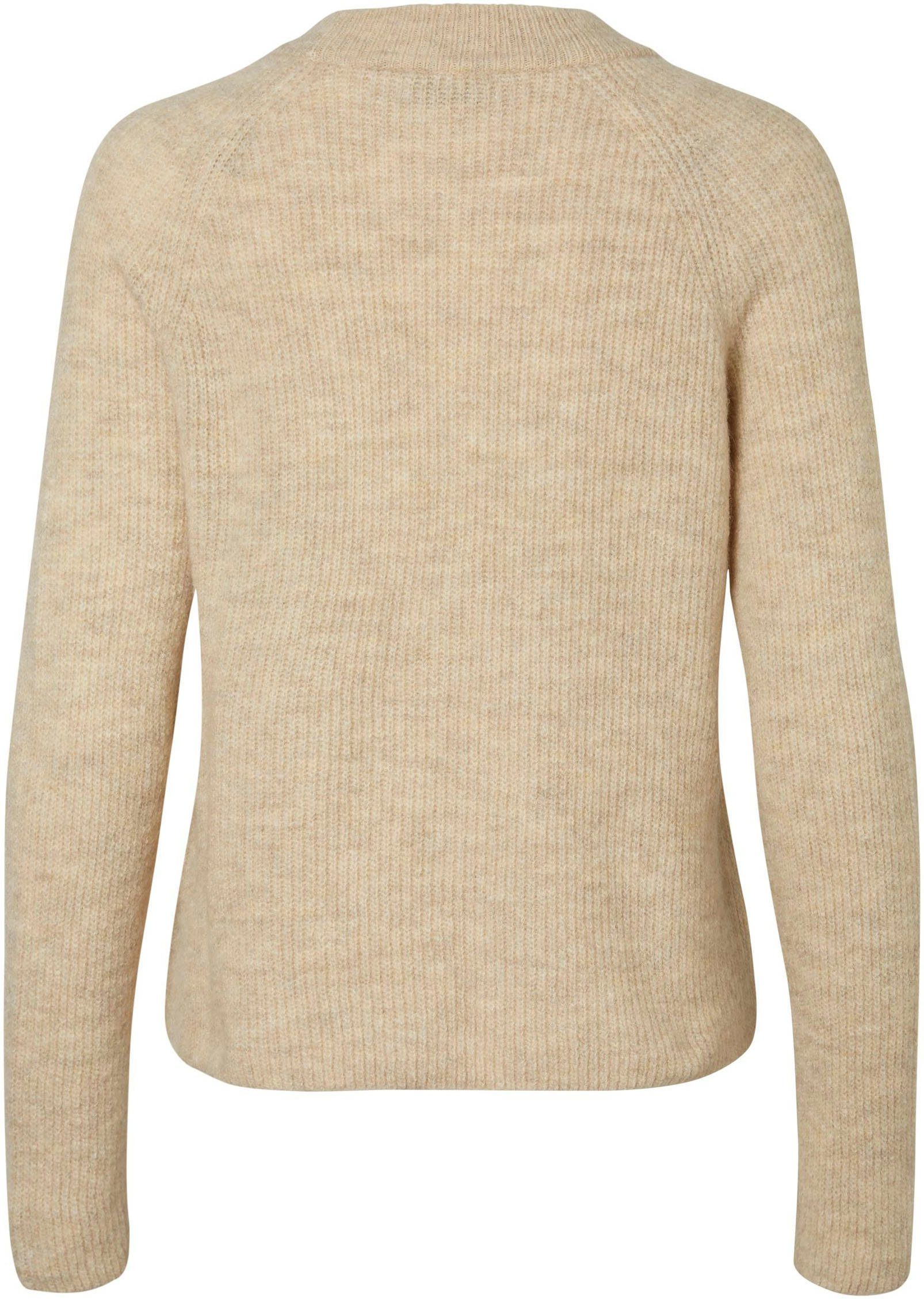 pieces Trui met ronde hals PCELLEN LS O-NECK KNIT NOOS BC