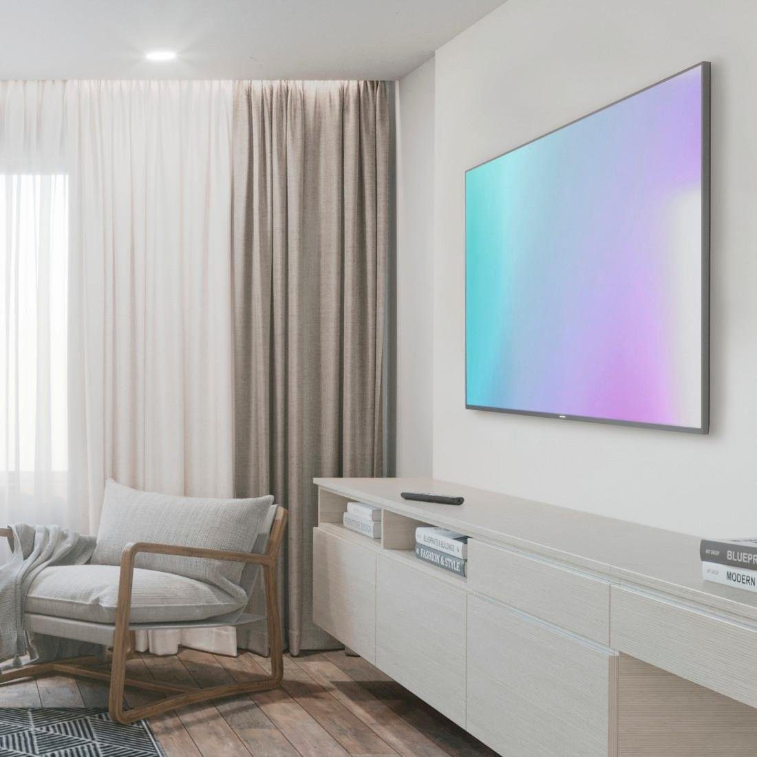 Hama Tv-wandhouder OLED, kantelbaar, volledig beweeglijk, 37-90", 43", 50", 55", 65", 75"