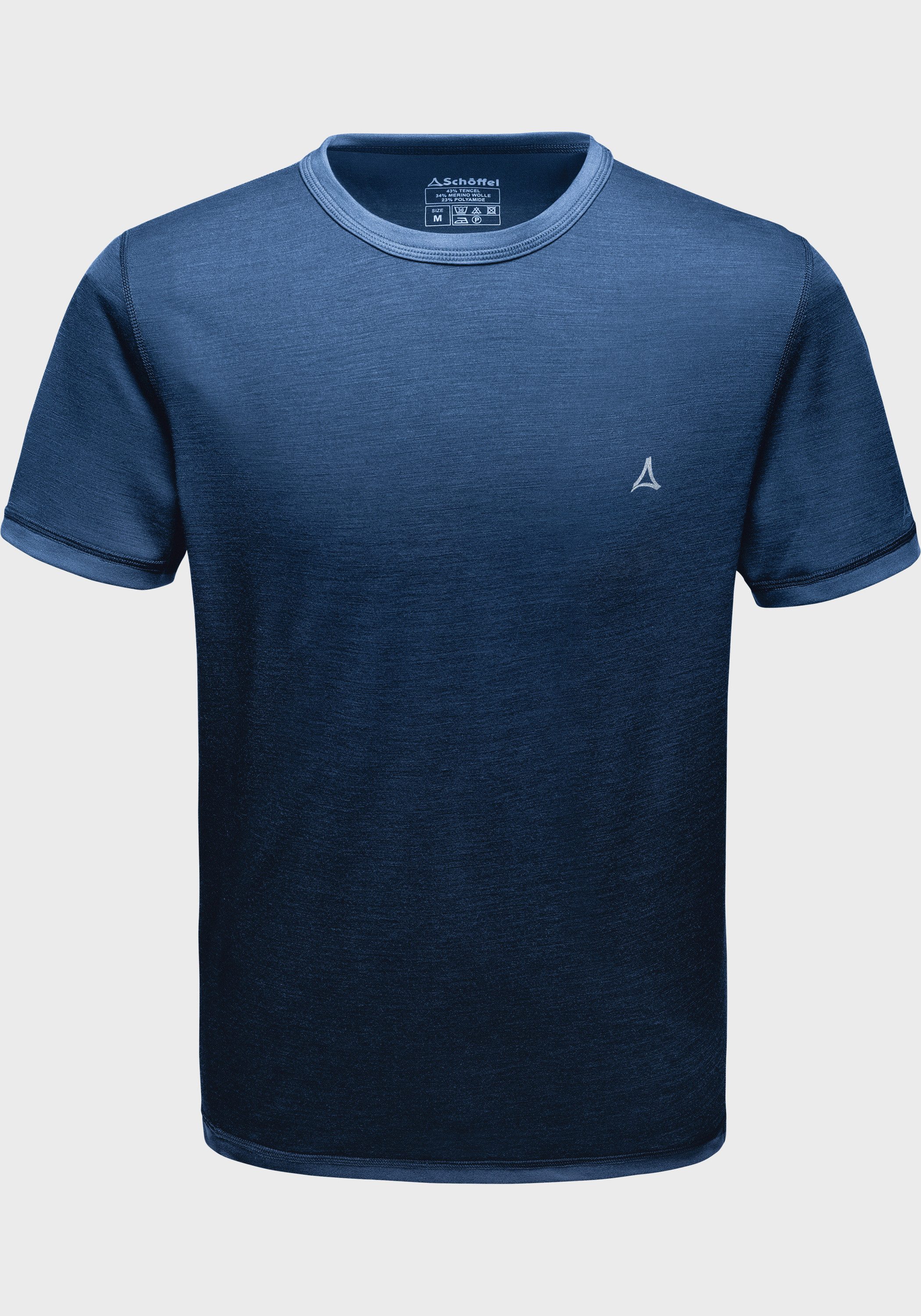 Schöffel Functioneel shirt Ski Merino Sport Shirt 1/2 Arm M t-shirts maat XXL blauw