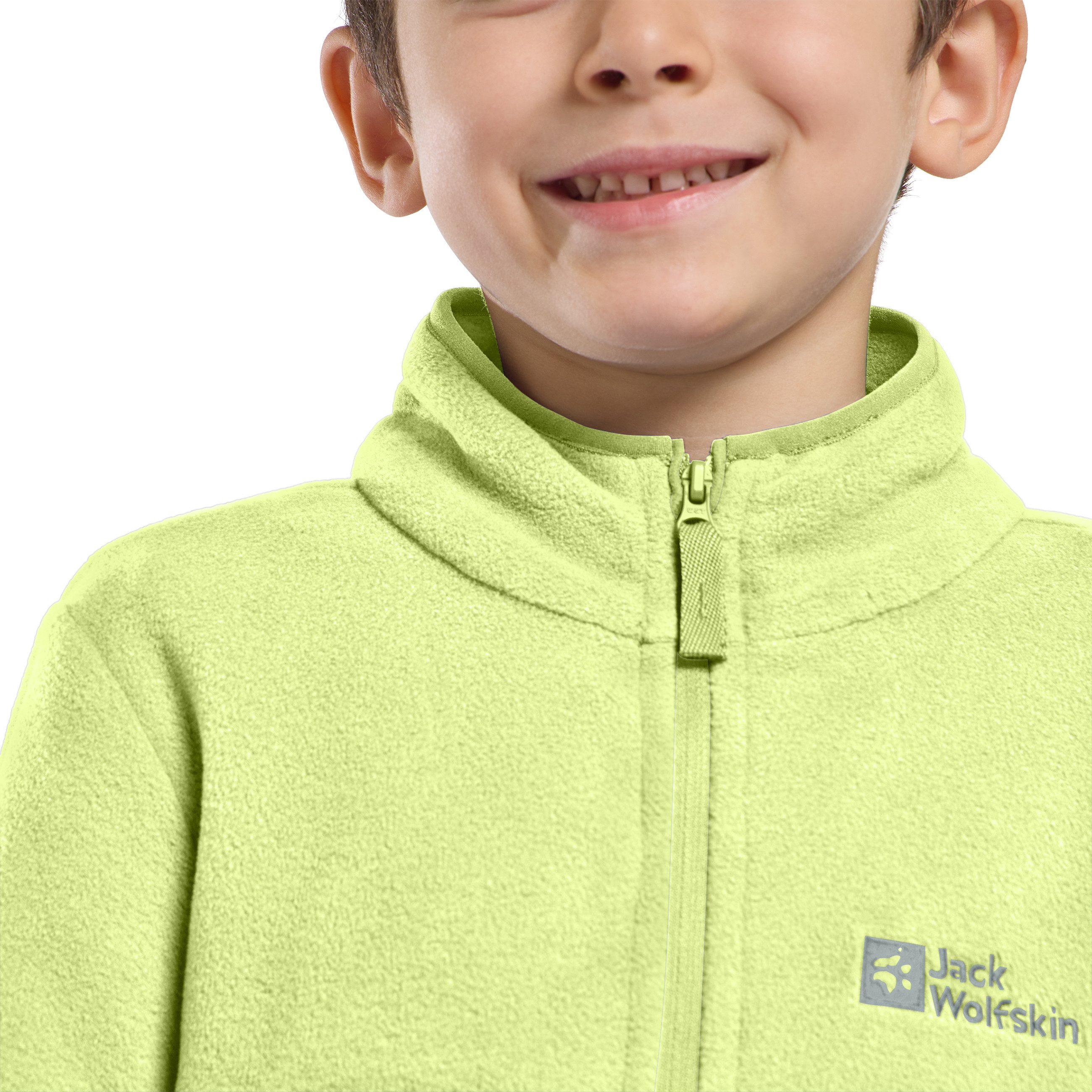 Jack Wolfskin Fleecejack TAUNUS JACKET K gemakkelijk te dragen en gemakkelijk te onderhouden