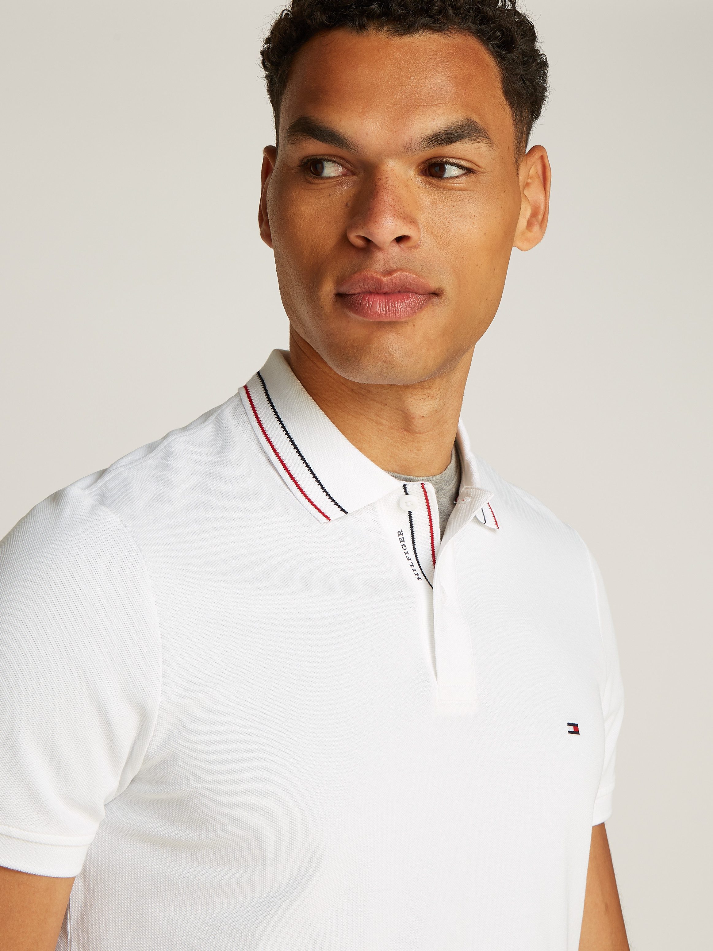 Tommy Hilfiger Poloshirt PLACKET INTEREST REG POLO