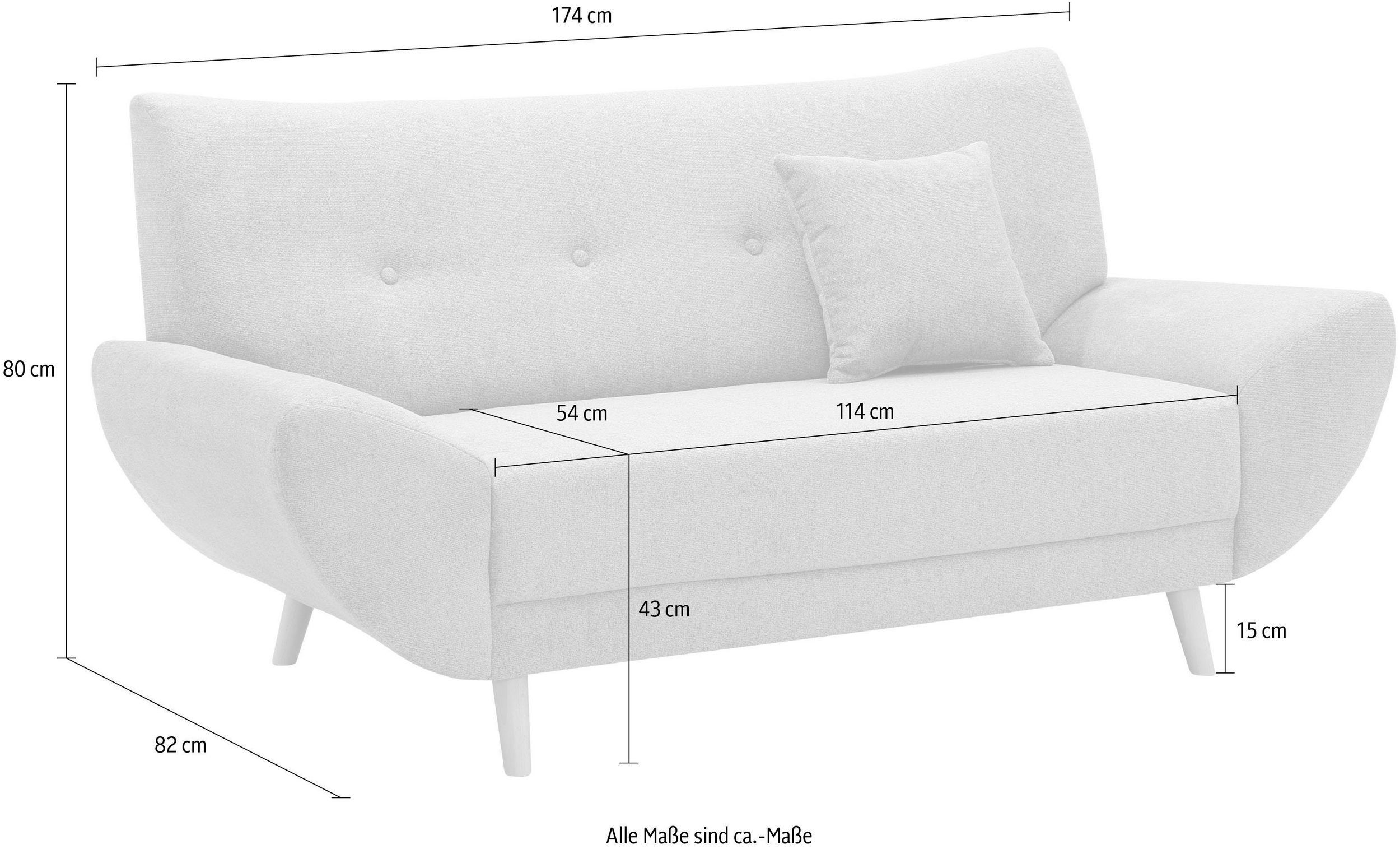 Home affaire Zithoek BASTA Comfortabele golfvering (3-delig)