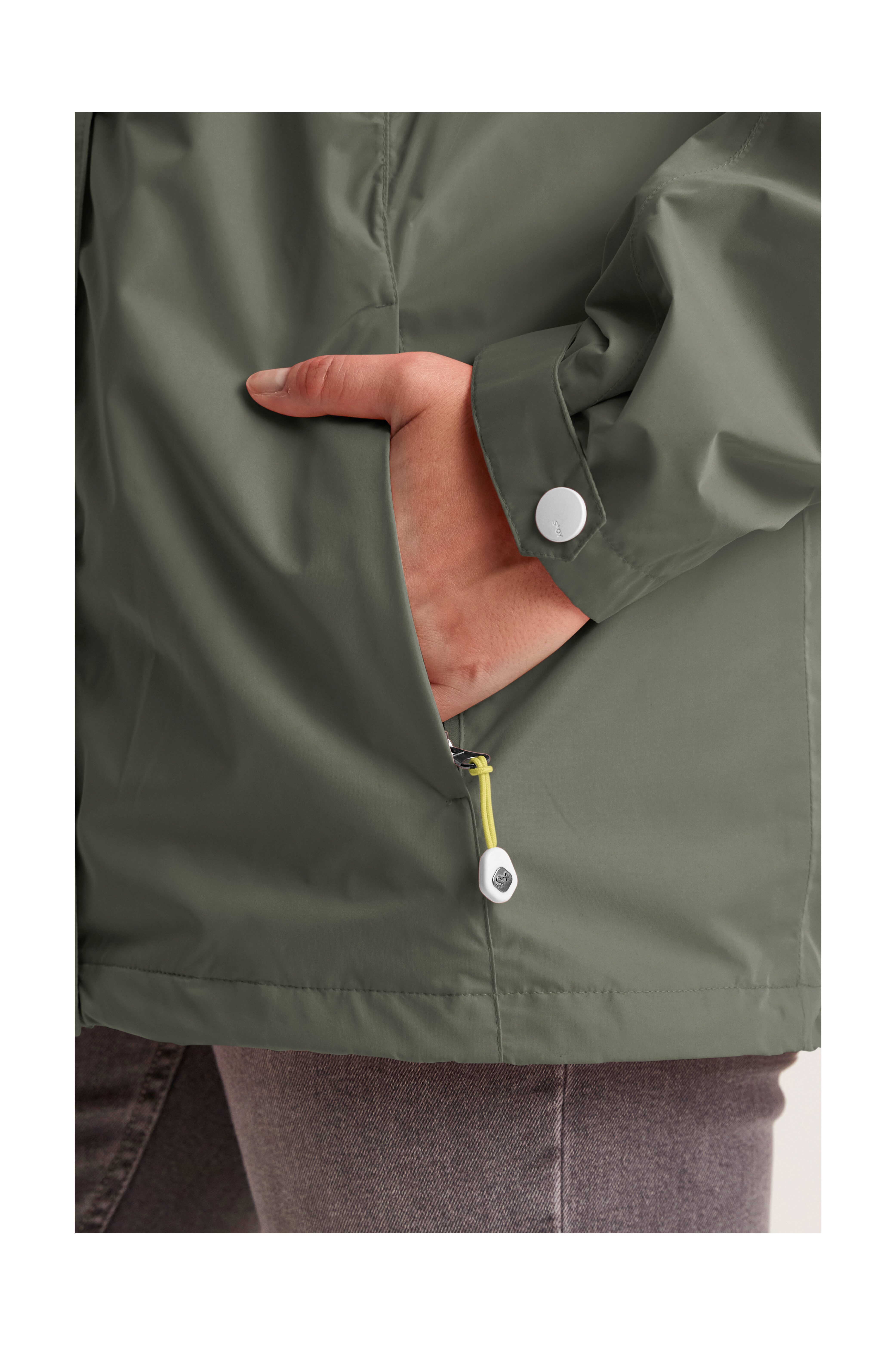 STOY Outdoorjack STS 11 WMN JCKT Waterdichte, ademende STOY-jas met afneembare capuchon