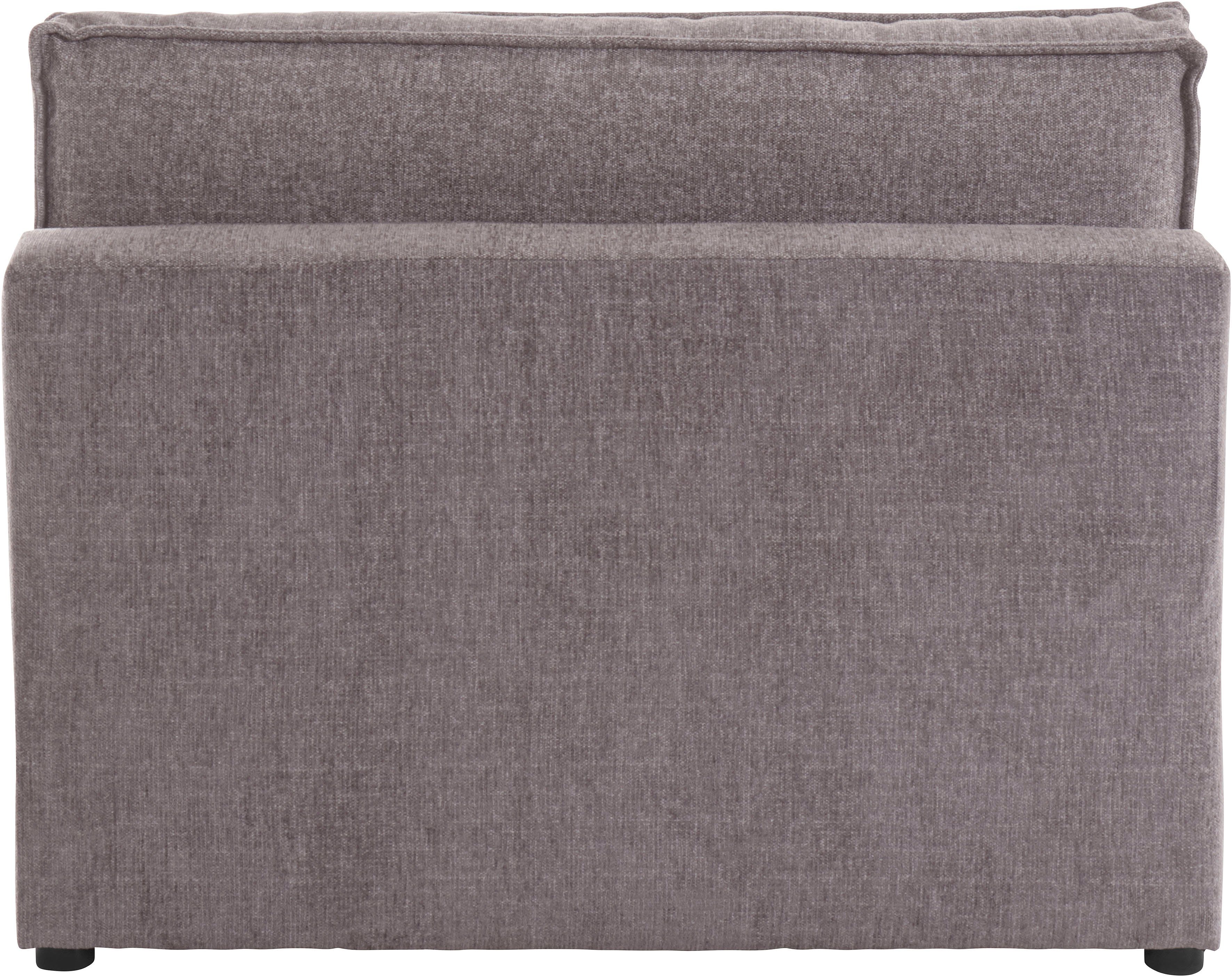 RAUM.ID Bank-middenelement Enid Deel van een modulaire bank, stevig zitcomfort, ook in breedribcord