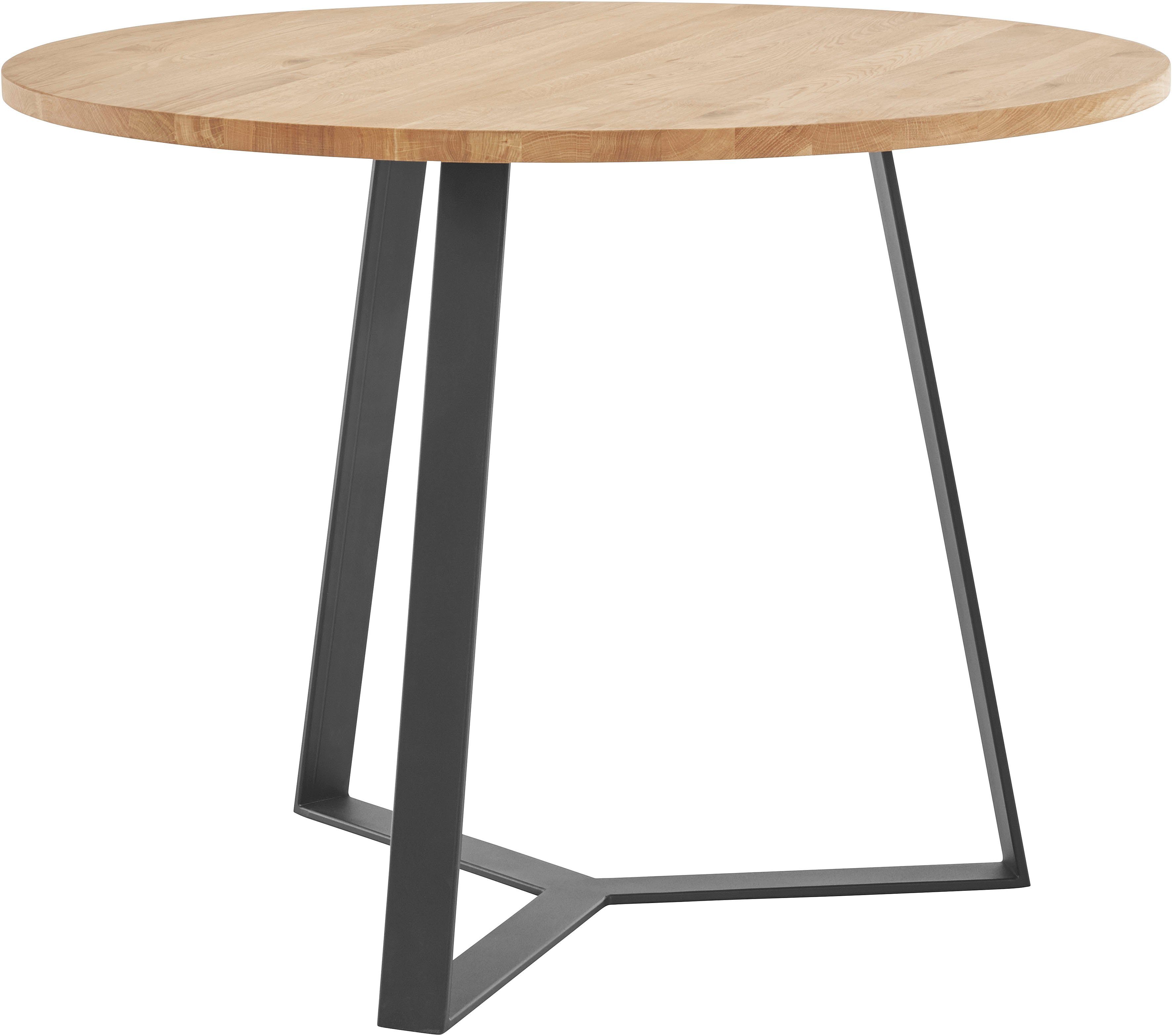andas Eettafel TARAN van massief hout