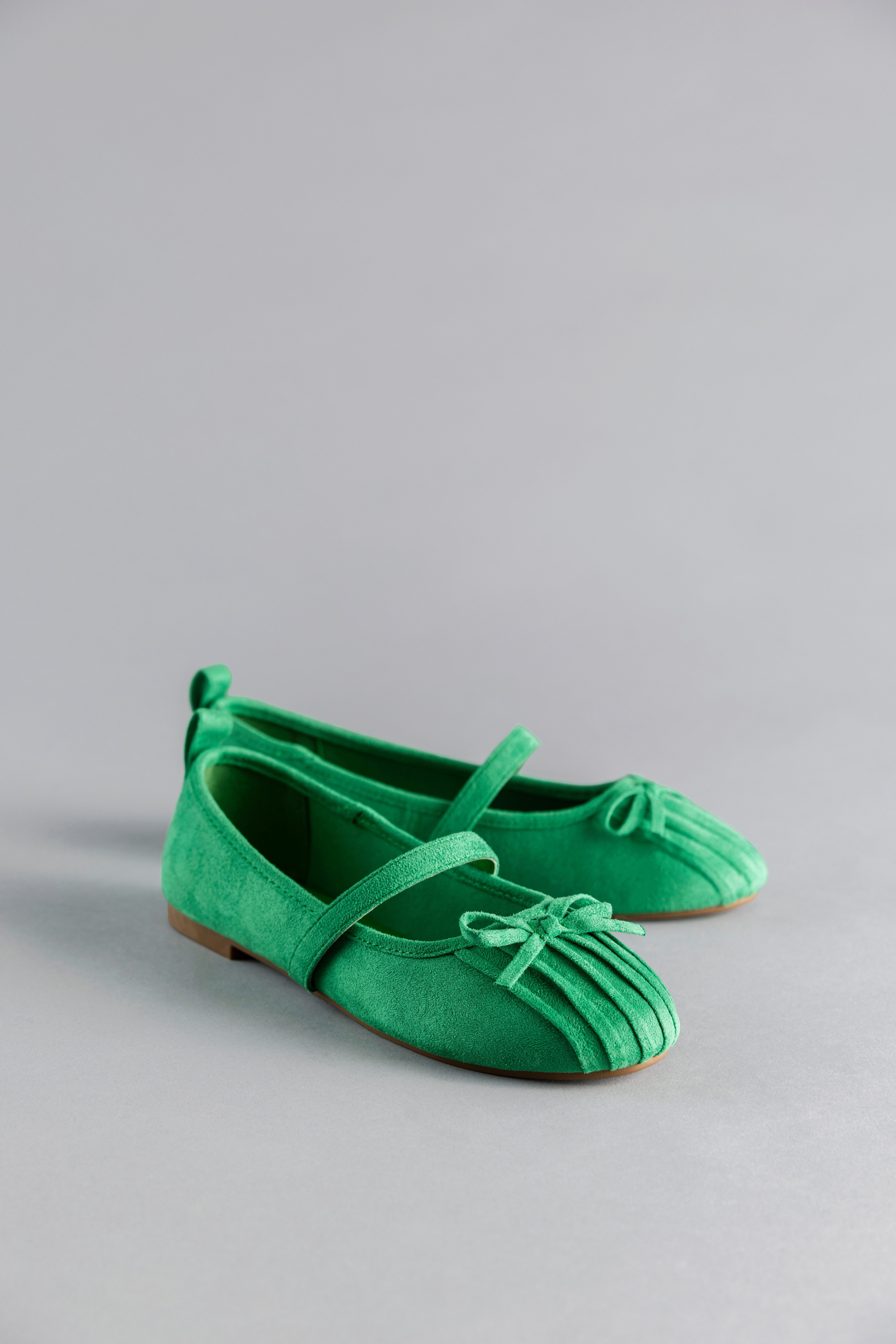 Aniston SHOES Ballerina's dames klassieke ballerina's maat 40 groen