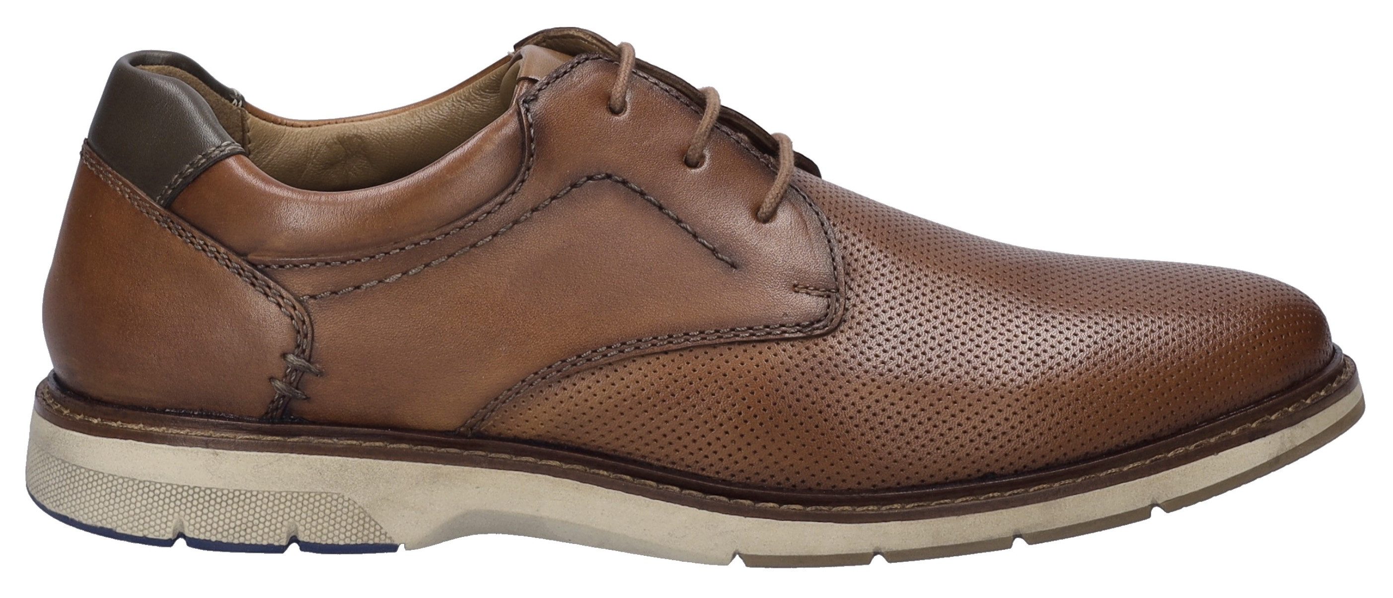 Josef Seibel Veterschoenen Stuart 02 , comfortabele schoen, business schoen, sneaker in comfortabele breedte g (breed)
