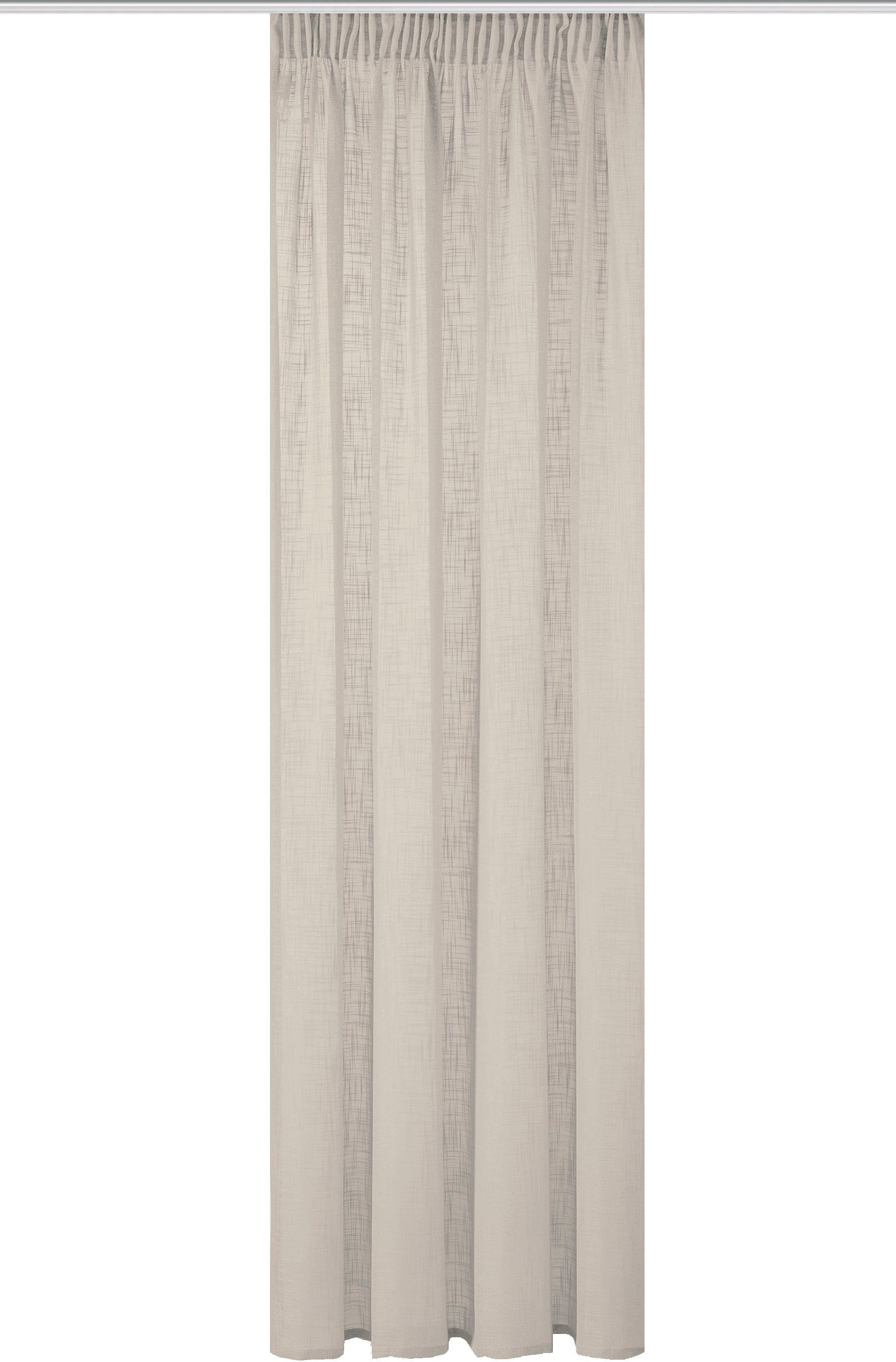 Home Basics Gordijn Softy Kombibandschal SOFTY uni (1 stuk)