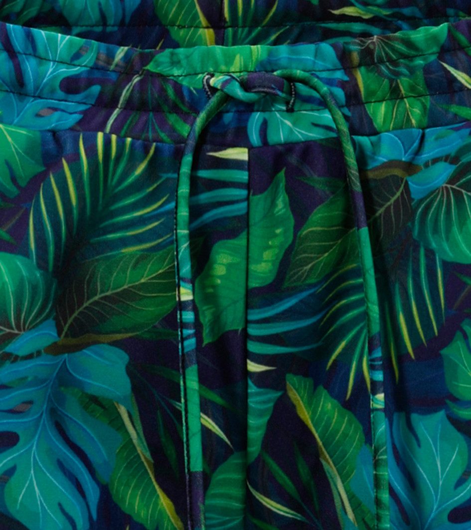 Aniston SELECTED Comfortbroek met grootschalig en abstract bladerenpatroon - nieuwe collectie
