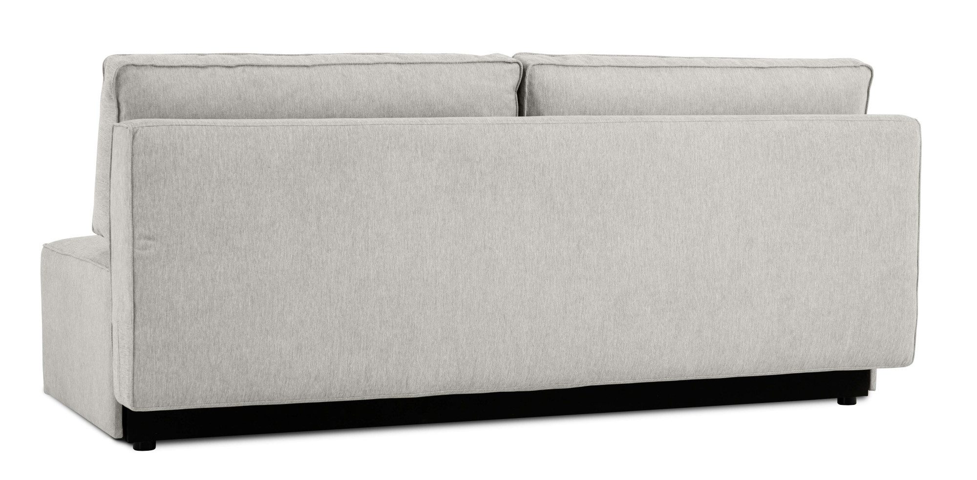 INOSIGN Slaapbank Simonton 3-zits, Breedte 202 cm Ligoppervlak 202x146 cm, incl. bedlade, zachte structuurstof