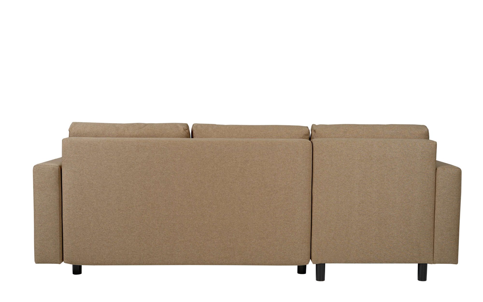 INOSIGN Hoekbank GLENOE slaapbank met bedlade, ottomane aan beide zijden te monteren L-vorm, afmetingen B/D/H: 230/135/84,5 cm, velvet & zachte structuur