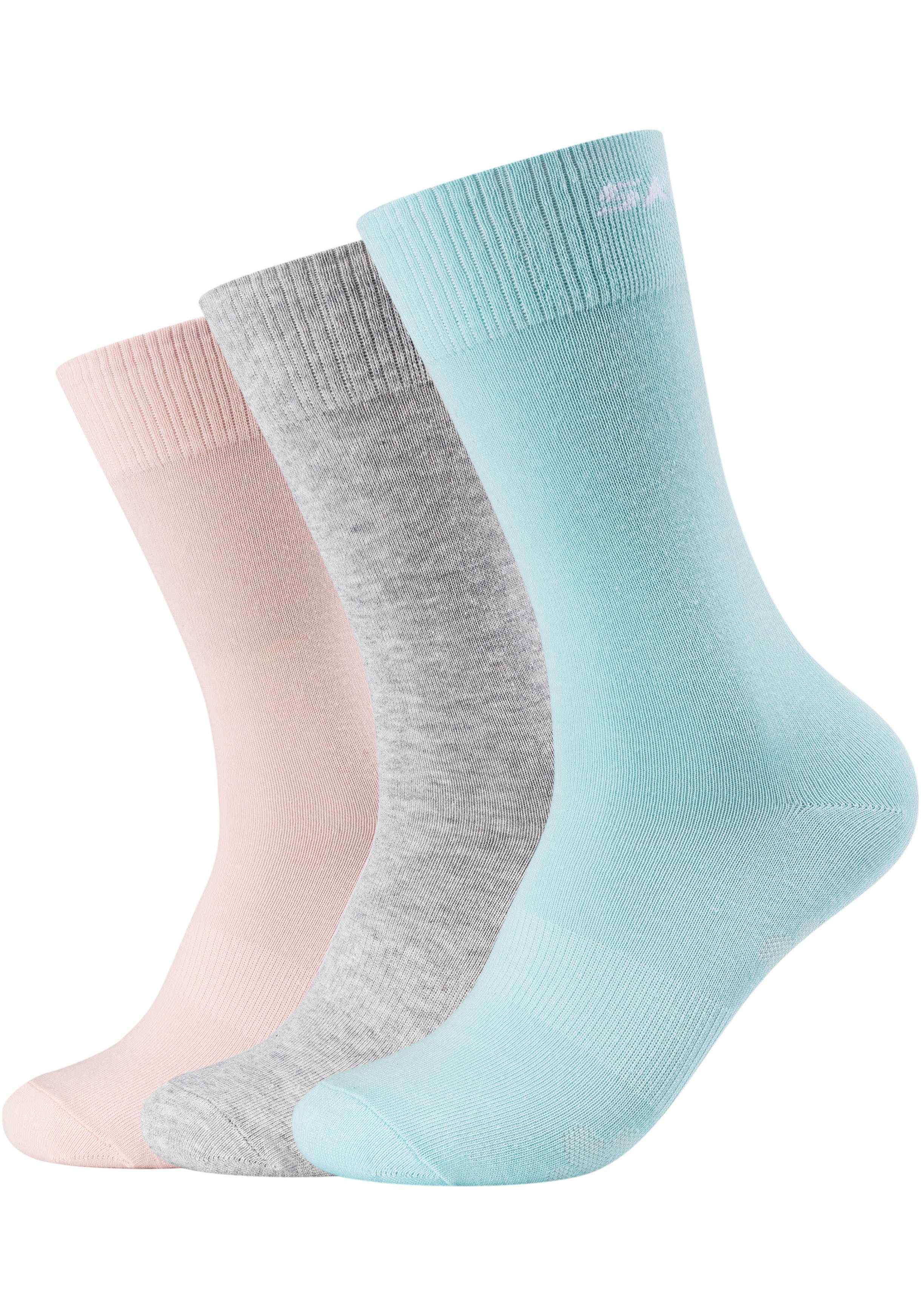 Skechers Sokken Mesh ventilation met versterkte hiel- en teengebied (set 6 paar)