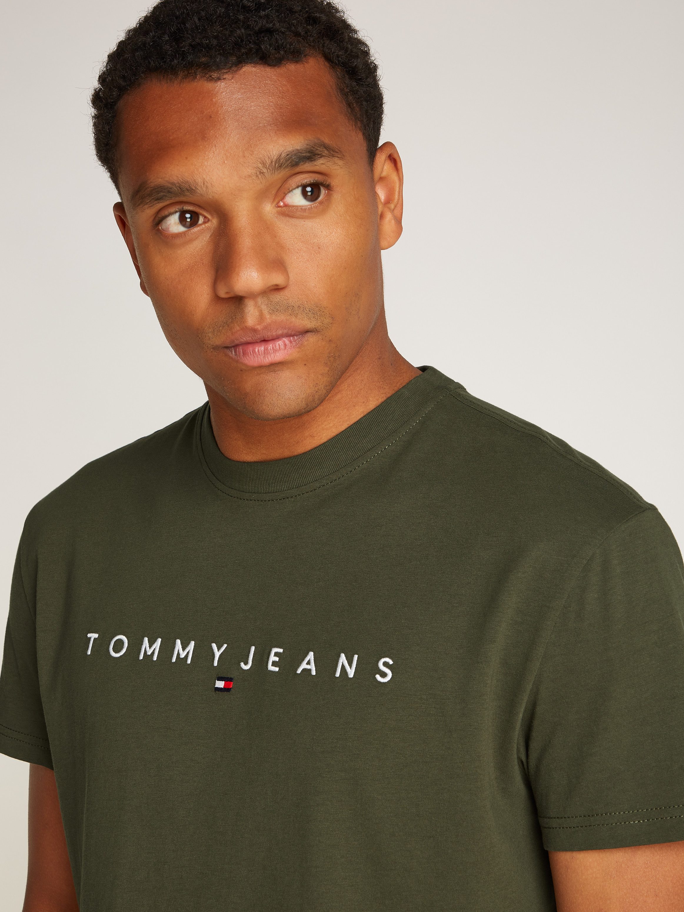 TOMMY JEANS T-shirt TJM REG LINEAR LOGO TEE EXT