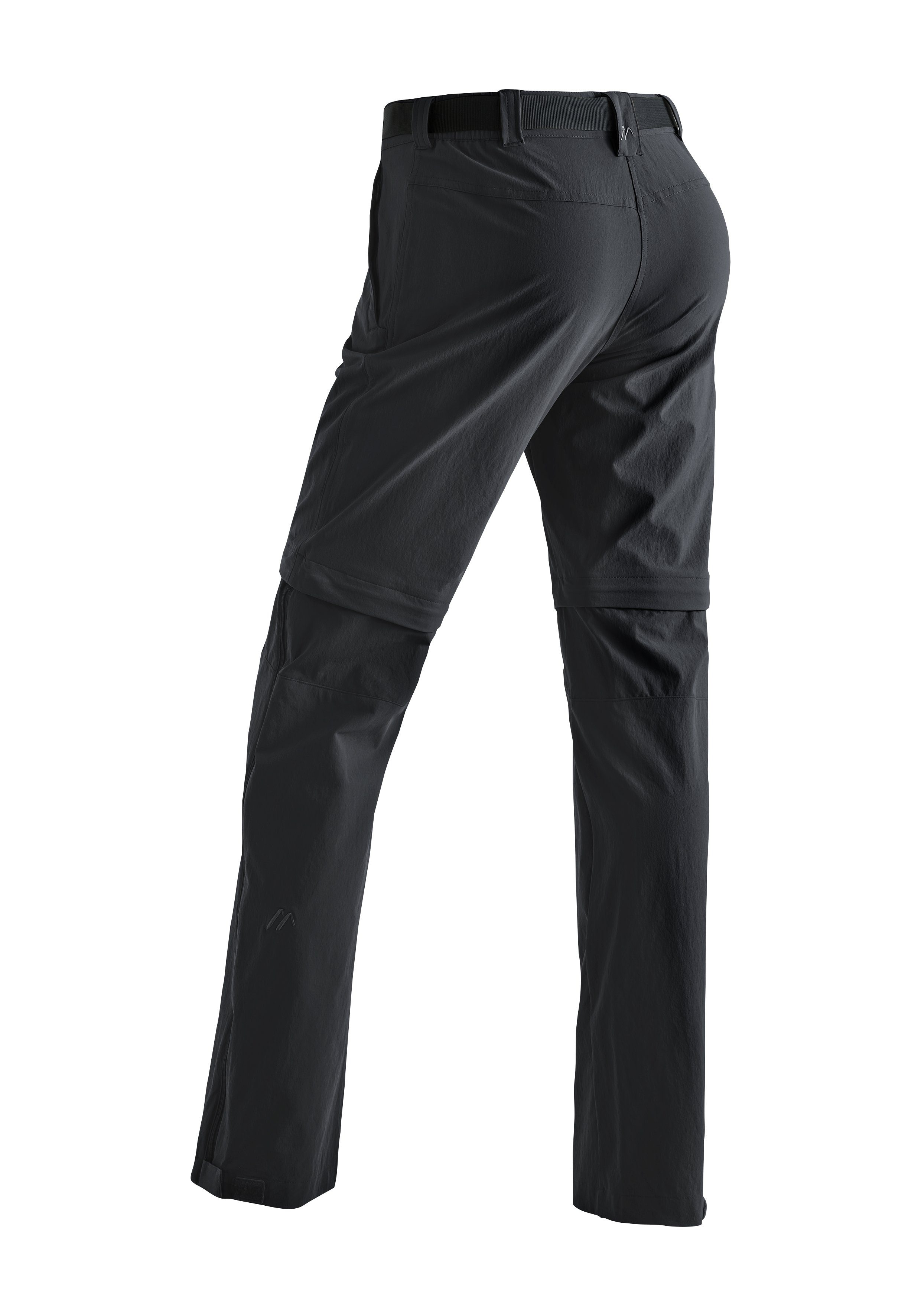 Maier Sports Functionele broek Nata Dames wandelbroek, afritsbare outdoorbroek, 3 zakken, regular fit