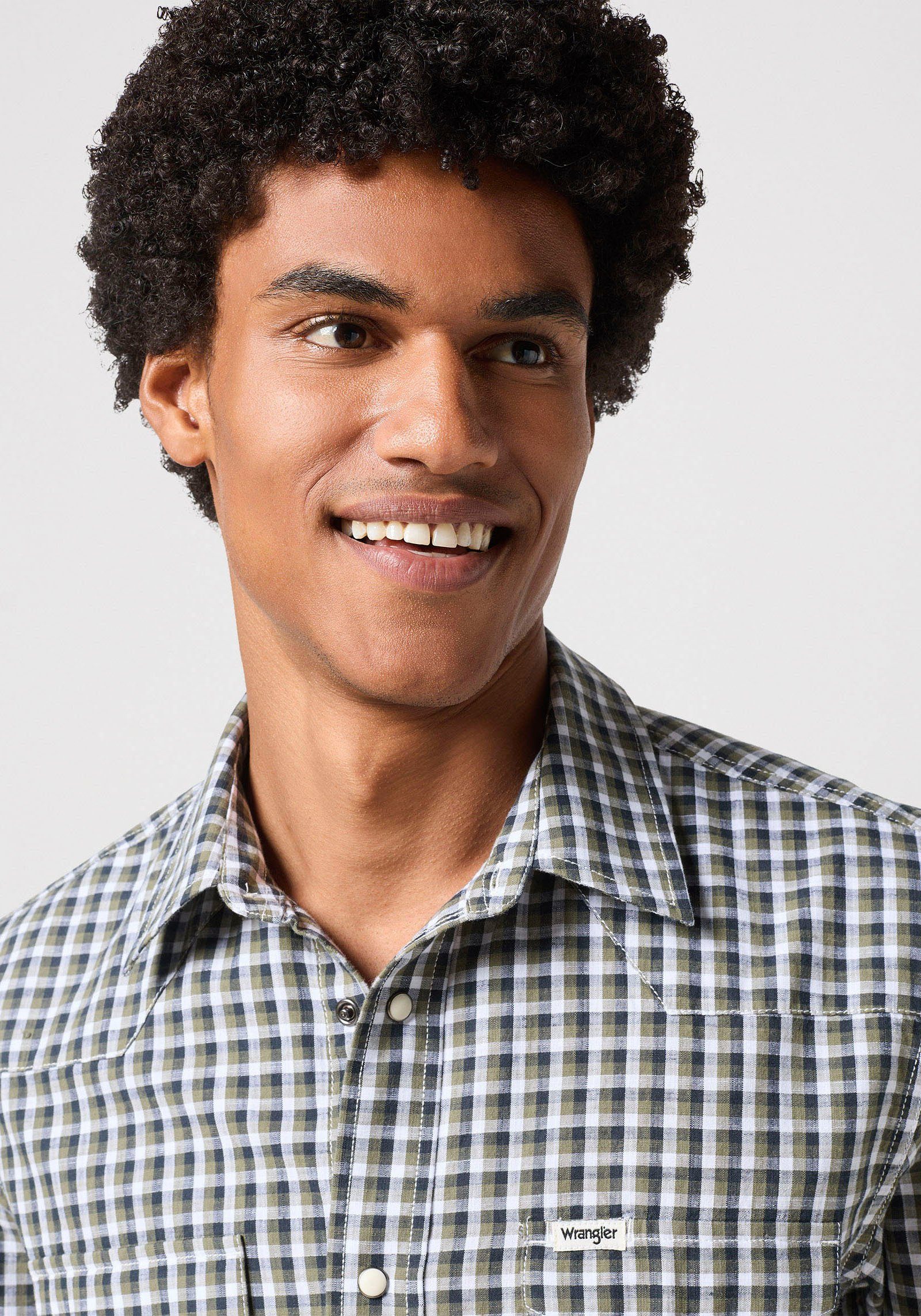 Wrangler Overhemd met korte mouwen