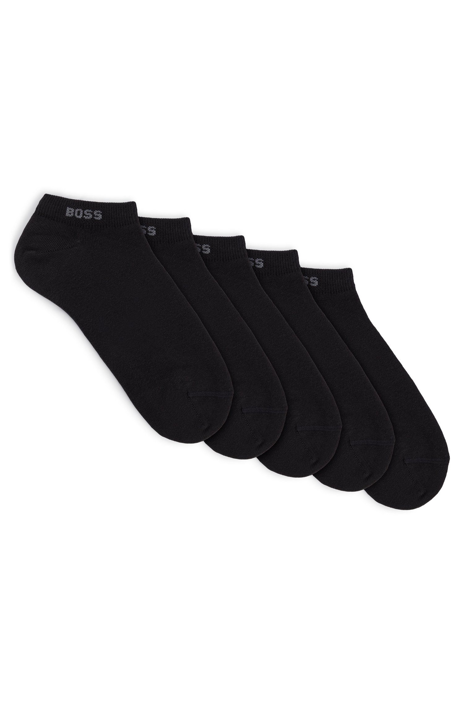 BOSS Sneakersokken 5P AS Logo CC W met boss logo-opdruk (set, 5 paar, 5er)