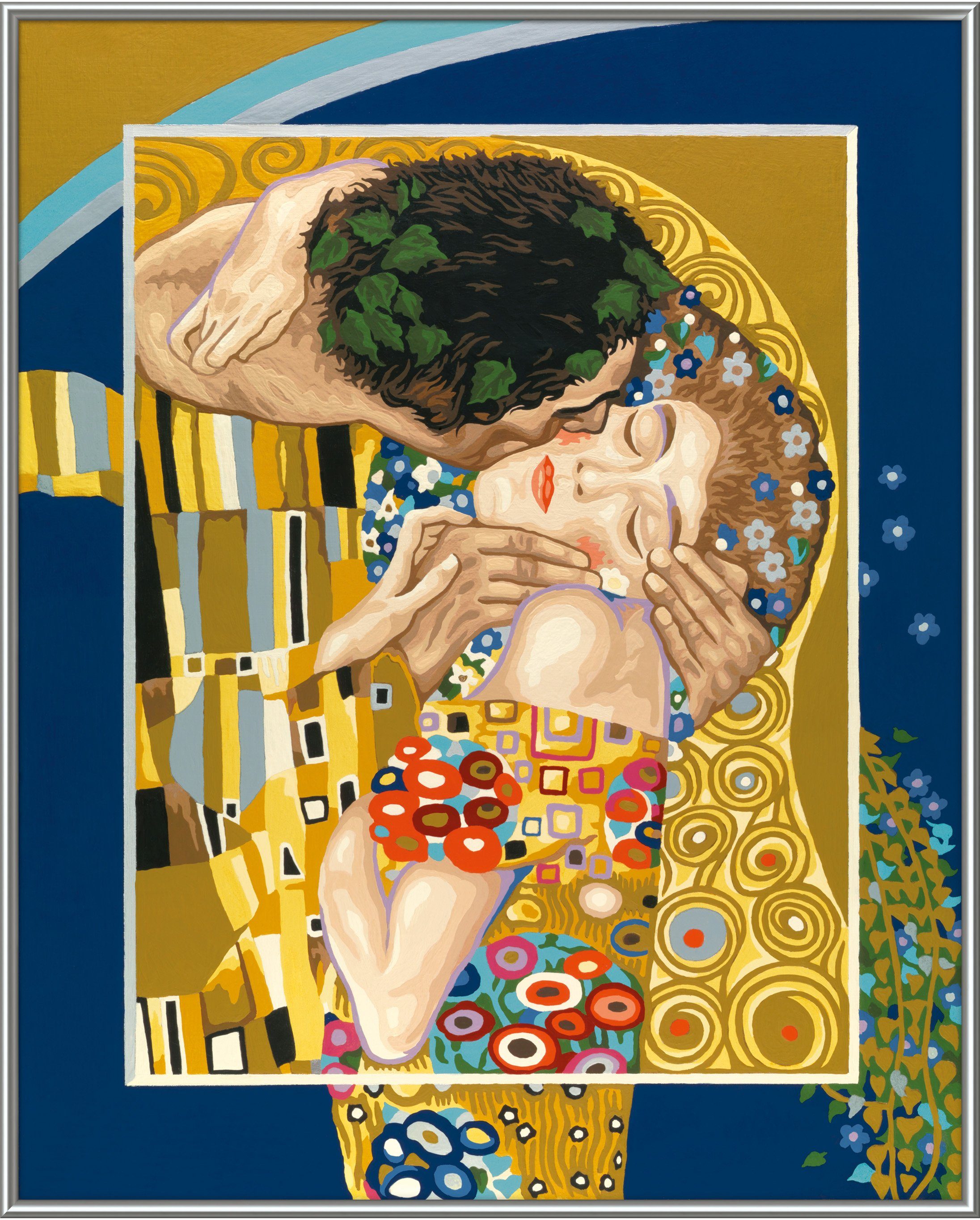 Schipper Schilderen op nummer Meesterklasse premium - 'de kus' naar Gustav Klimt (1862 - 1918)