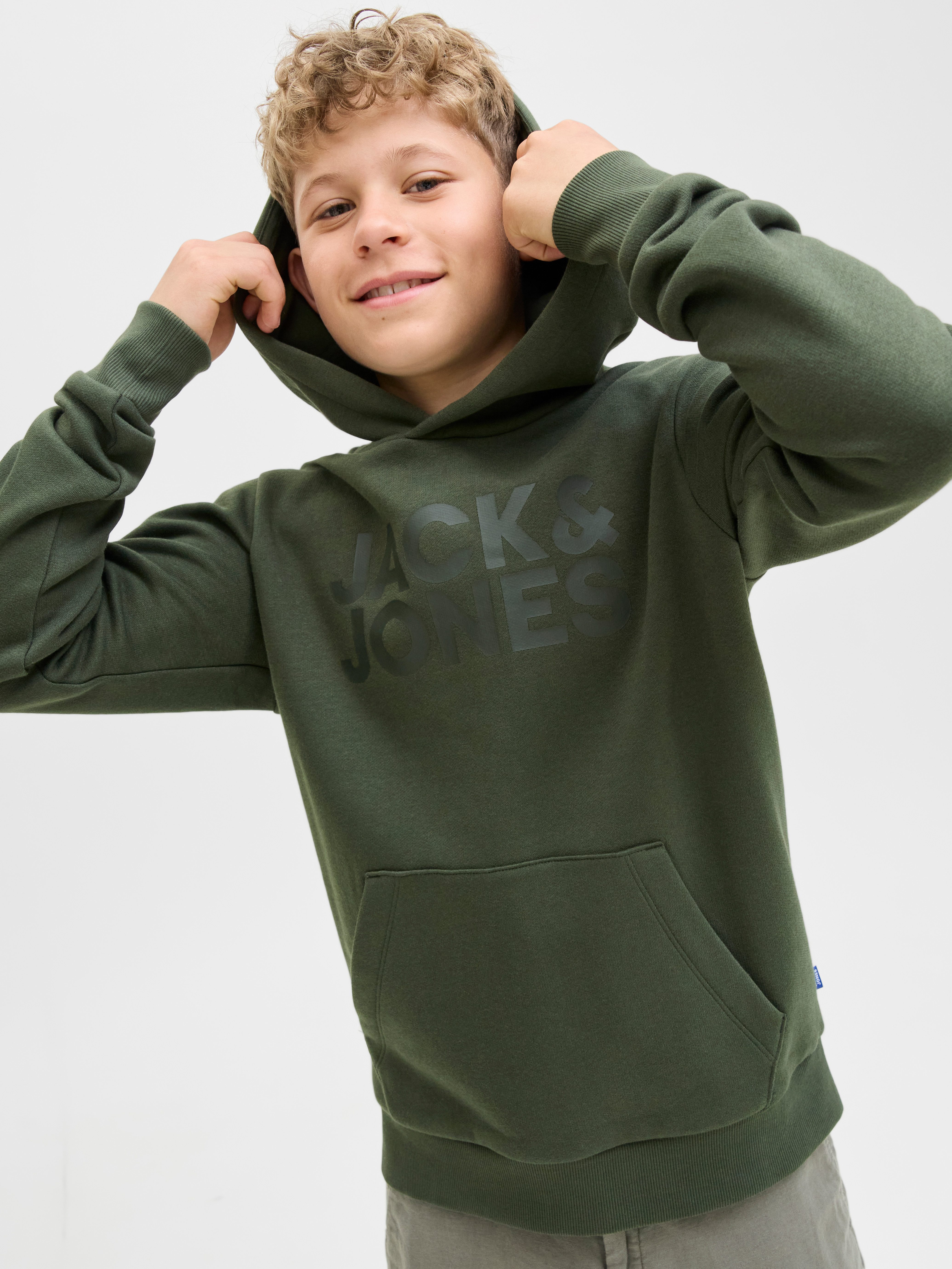 Jack & Jones Junior Hoodie JJECORP LOGO SWEAT HOOD