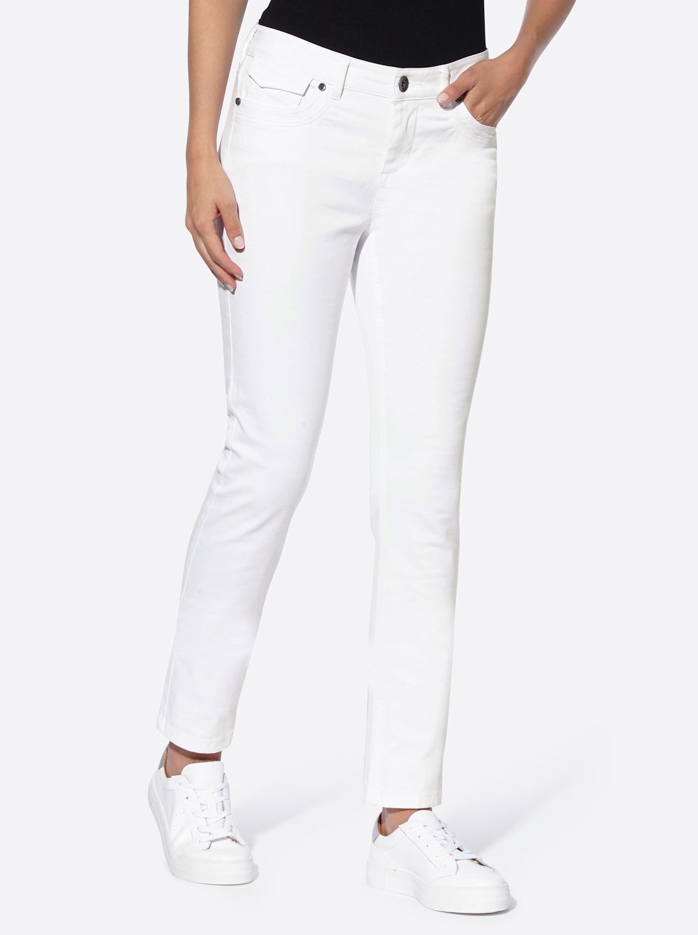 heine Skinny jeans dames skinny jeans maat 23 wit