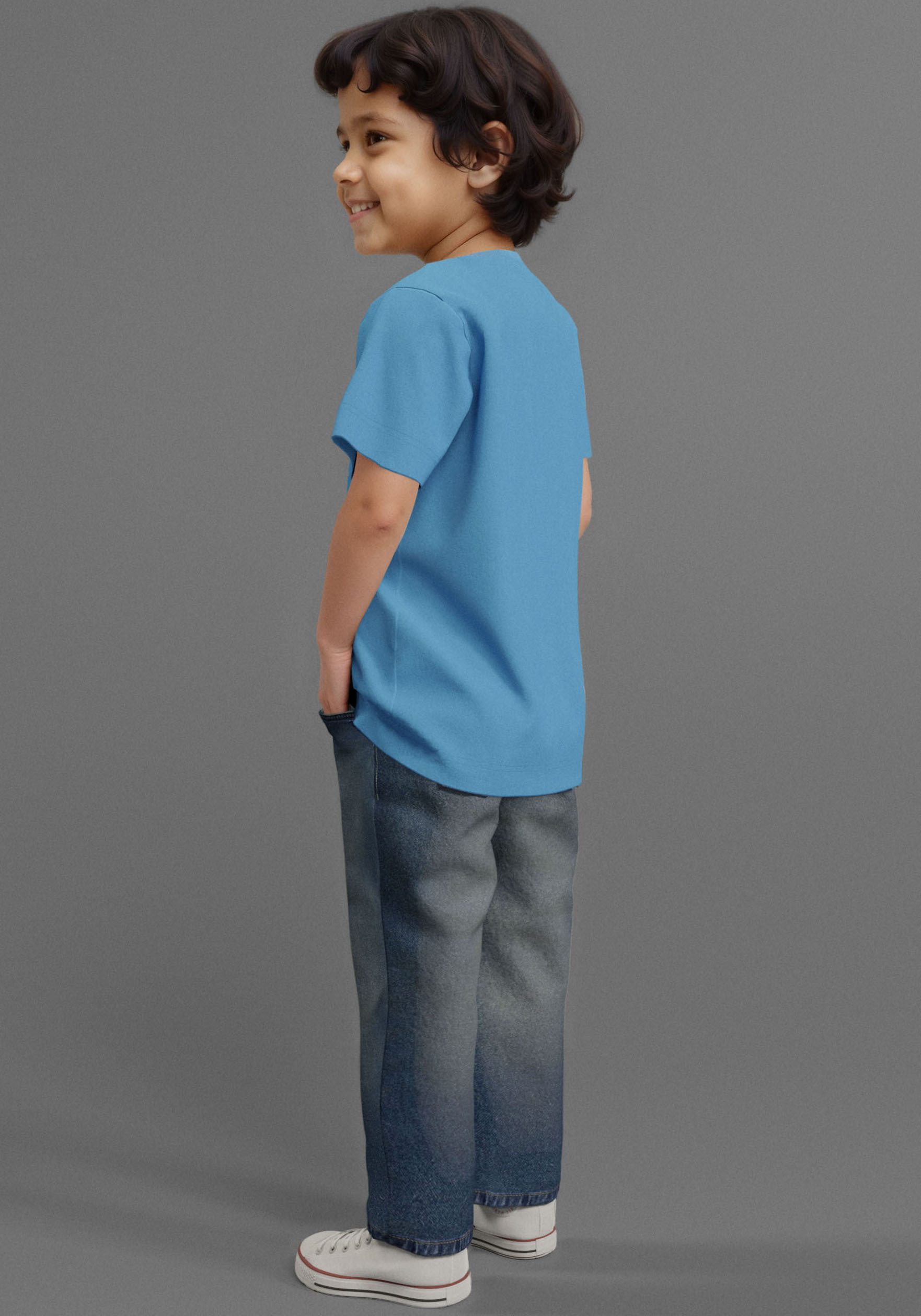 KIDSWORLD T-shirt Graafmachine casual kraan-print