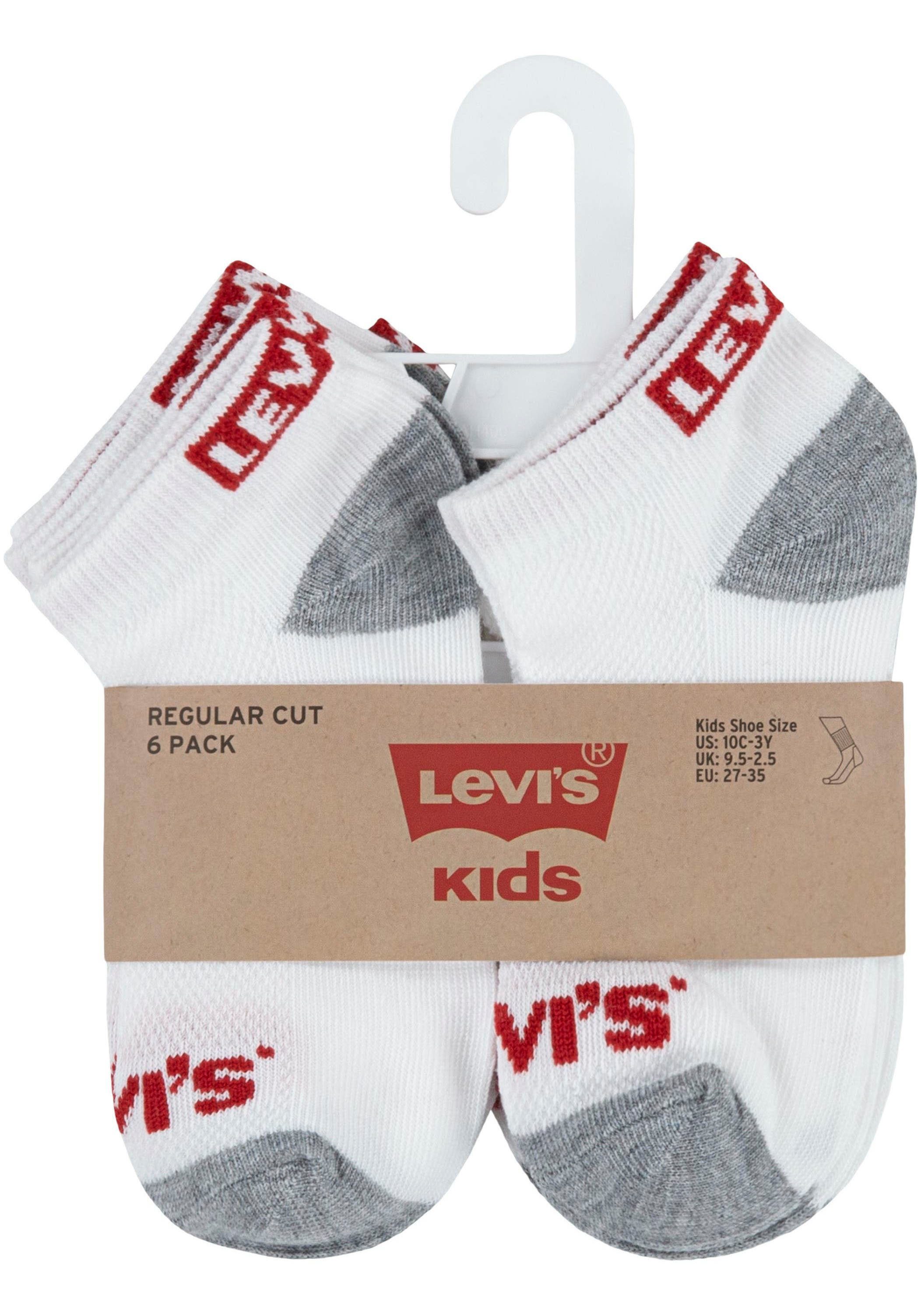Levi's Kidswear Korte sokken LHN BOX TAB LOW CUT 6PK MarkeL (set 6 paar)