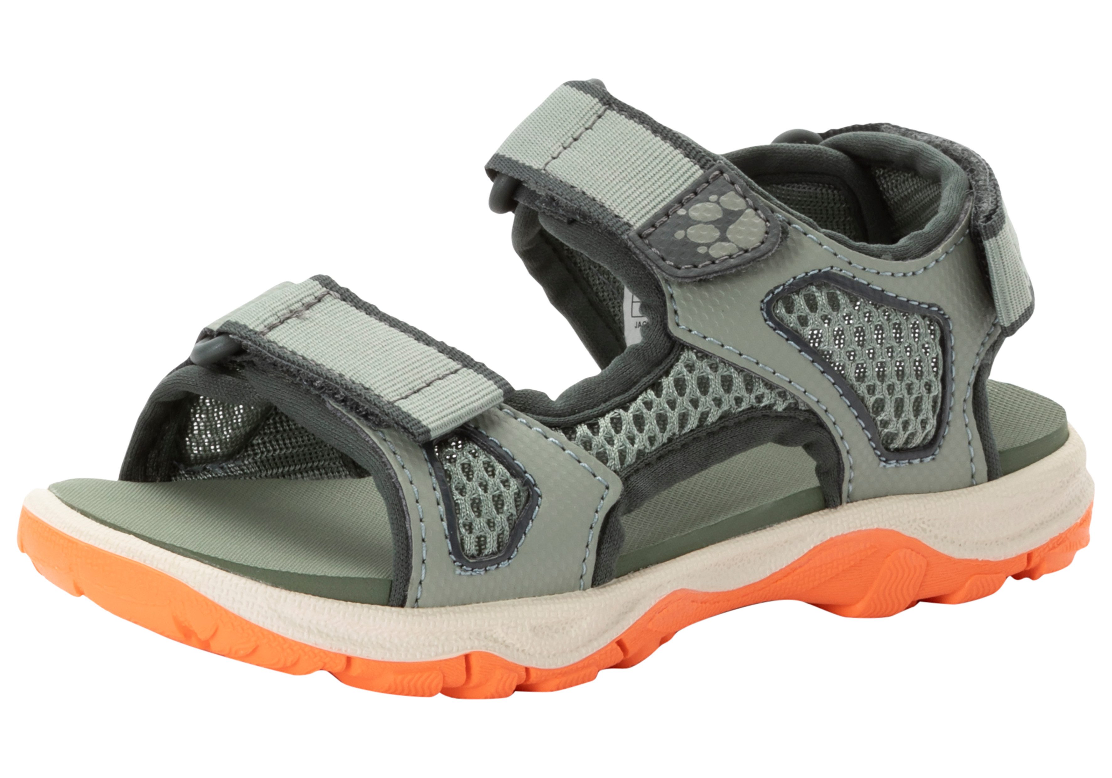 Jack Wolfskin Sandalen TARACO BEACH SANDAL K kinderen sandalen maat 40 EU groen