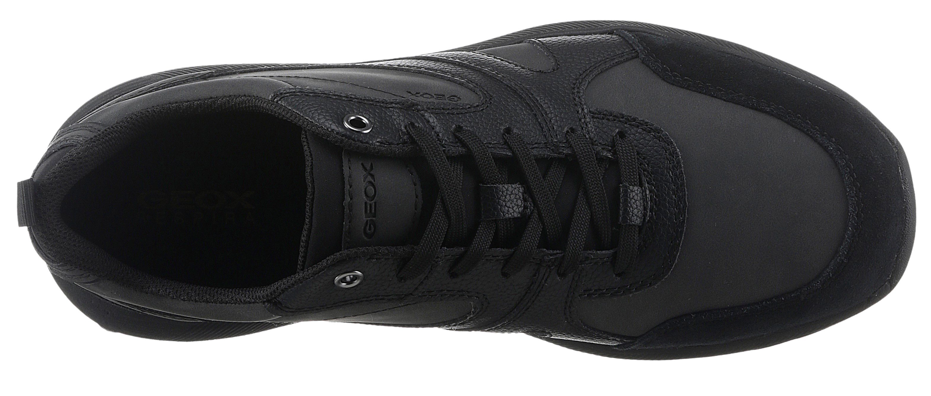 Geox Sneakers U MOLVENO A Vrijetijdsschoen, lage schoen, veterschoen met plateauzool