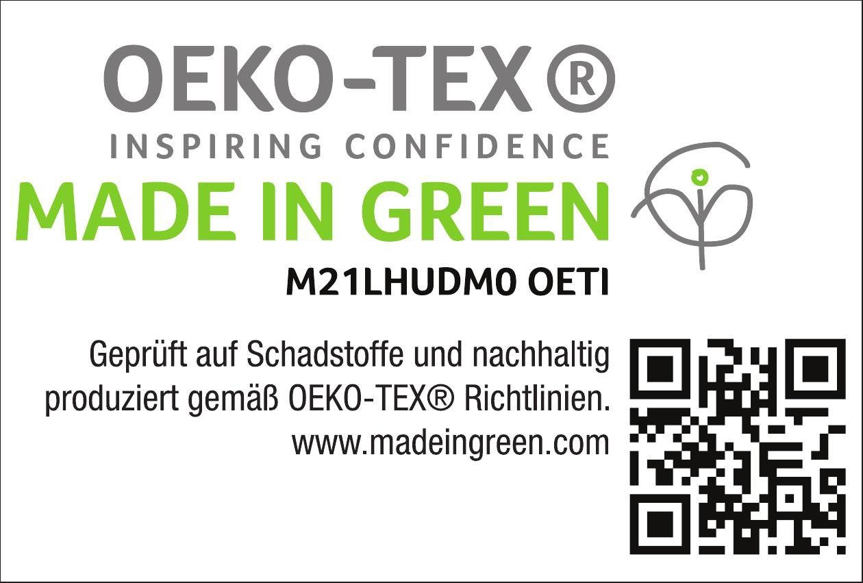 Haeussling Veren kussen GRÖNLAND Made in Green duurzaam, hoogwaardig donsproduct "made in green"-gecertificeerd