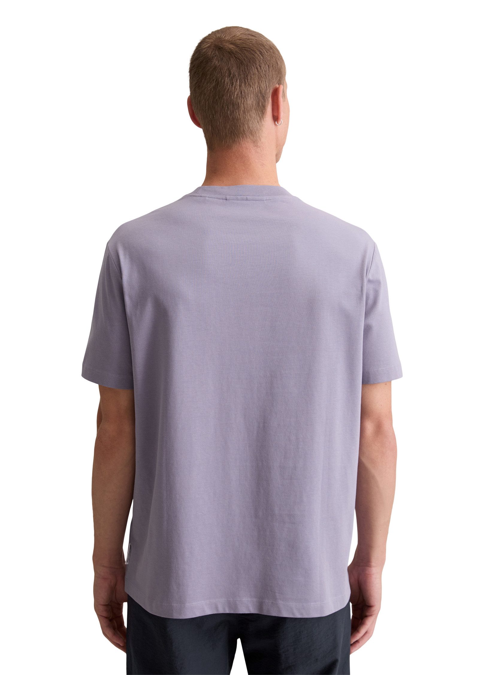 Marc O'Polo DENIM T-shirt Basic, relaxed, subtiele logo-print
