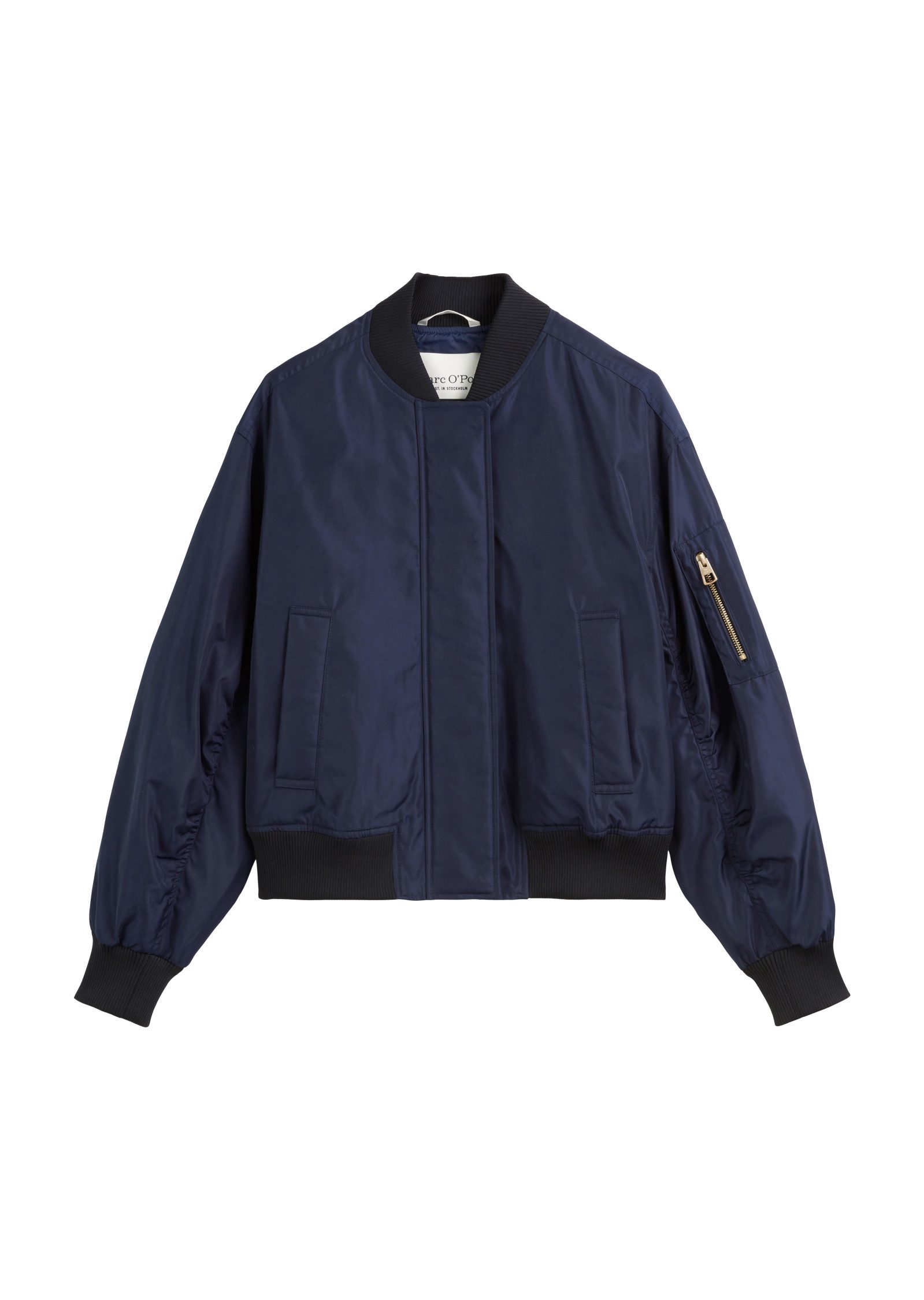 Marc O'Polo Blouson met matte glans en fijne structuur