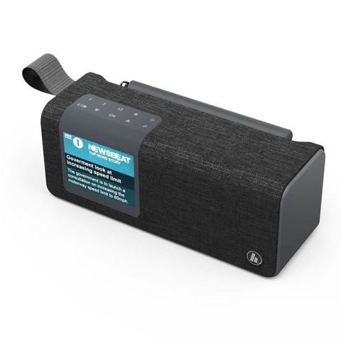 Hama Digitale radio (dab+) Digitalradio DR200BT, FM-DAB-DAB+-Bluetooth-Akkubetrieb DAB+ Radio