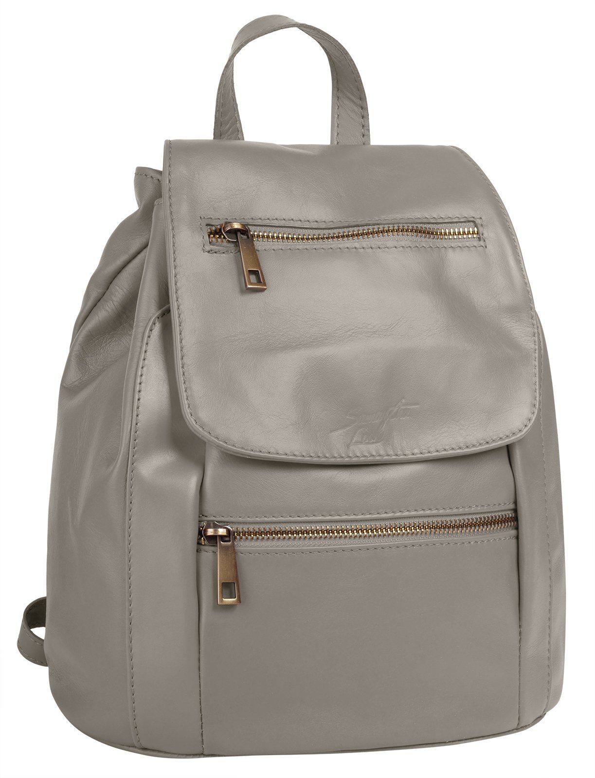 Samantha Look Rugzak echt leer, made in italy