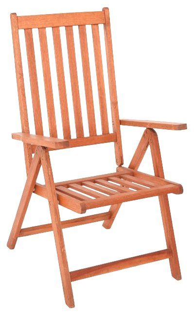 MERXX Tuinstoel Vitoria set van 2, eucalyptushout, inklapbaar, verstelbaar, bruin (set, 2 stuks) tuinstoelen bruin