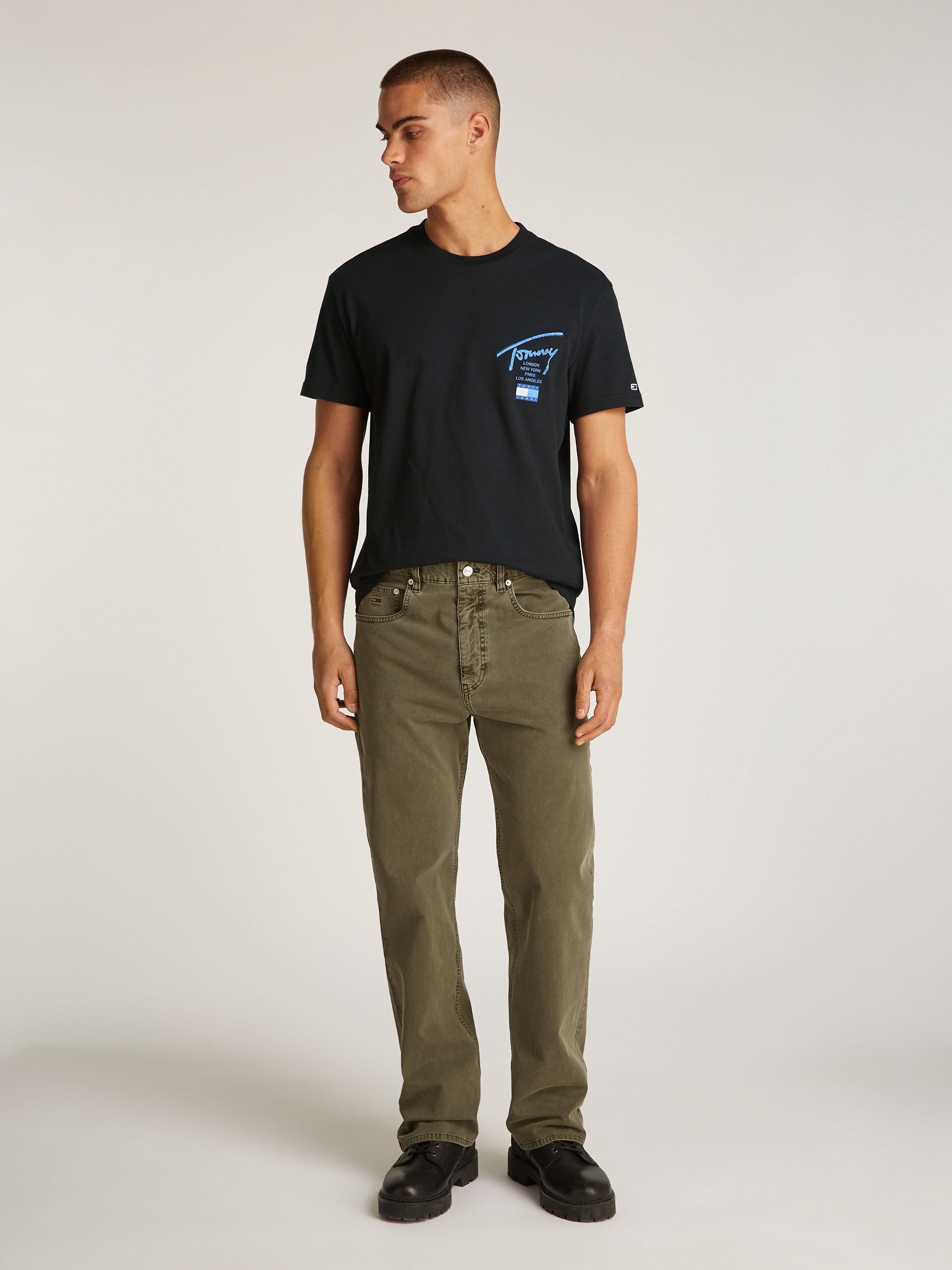 TOMMY JEANS T-shirt TJM REG TOMMY SIGN CITY TEE EXT