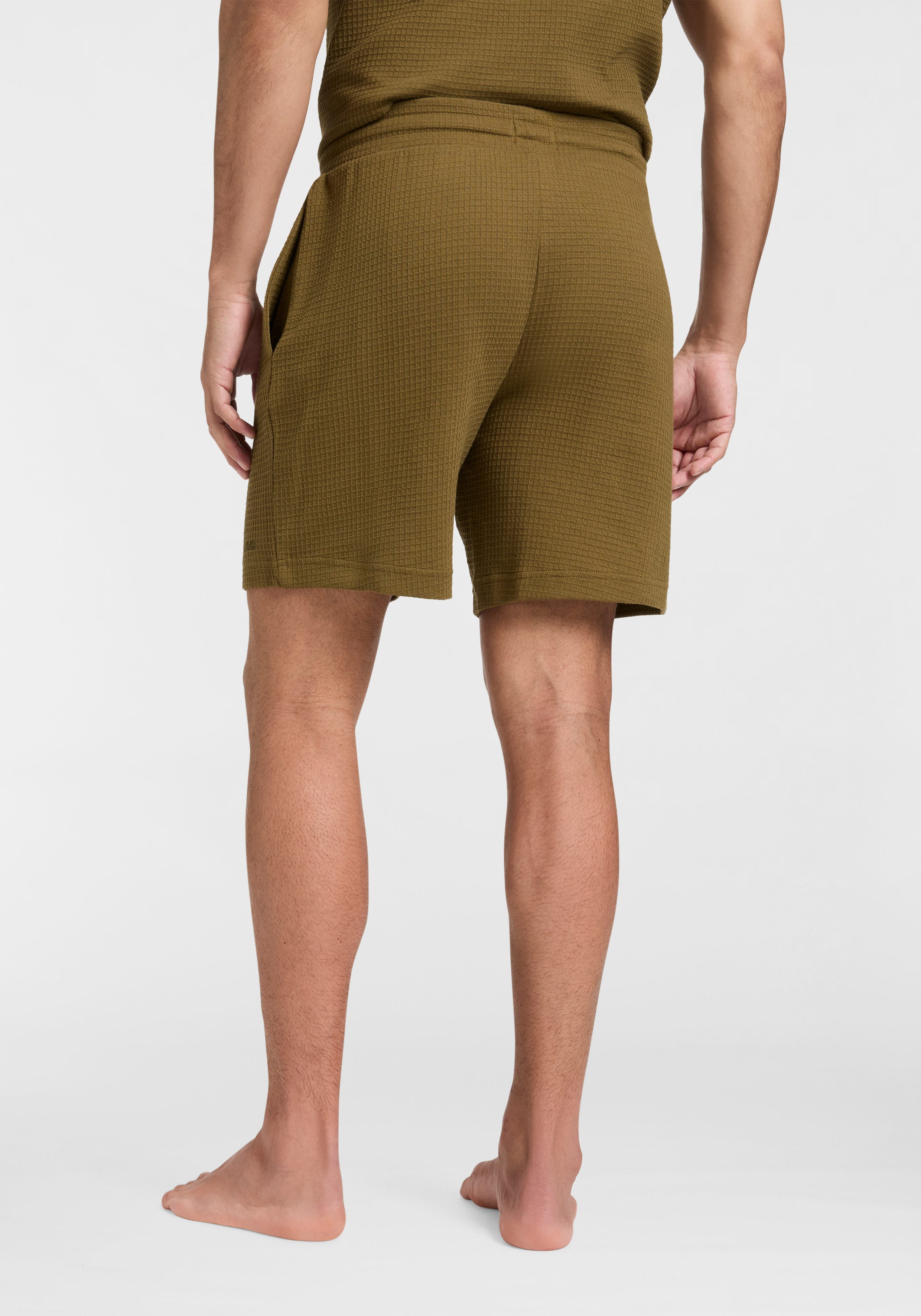 HUGO underwear Pyjamashort Austin Short met een rijgkoord