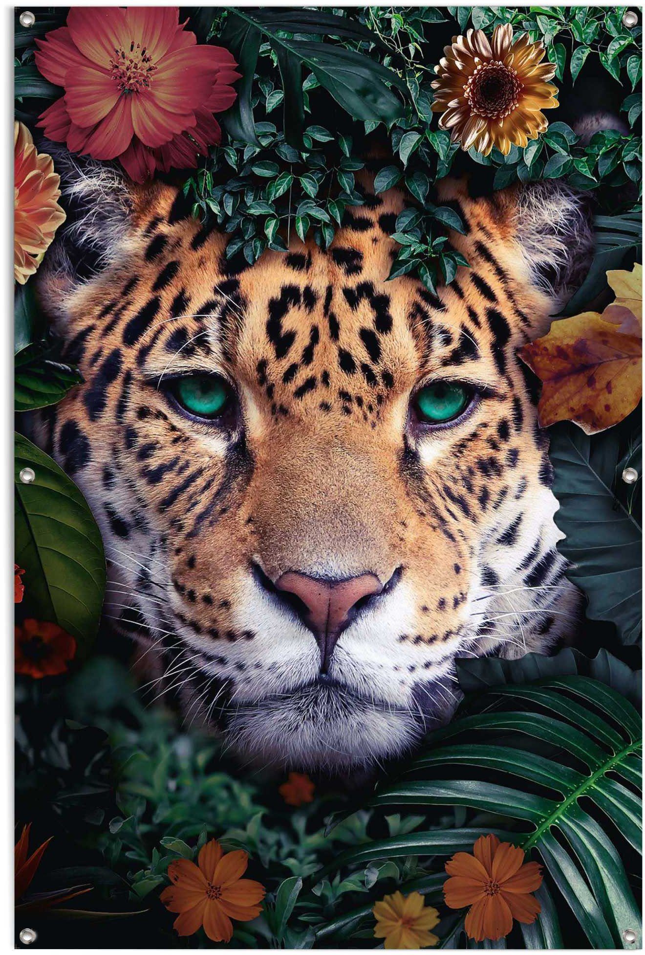 Reinders! Poster Leopard lichte en waterdichte tuinposter buiten makkelijk gevonden | OTTO