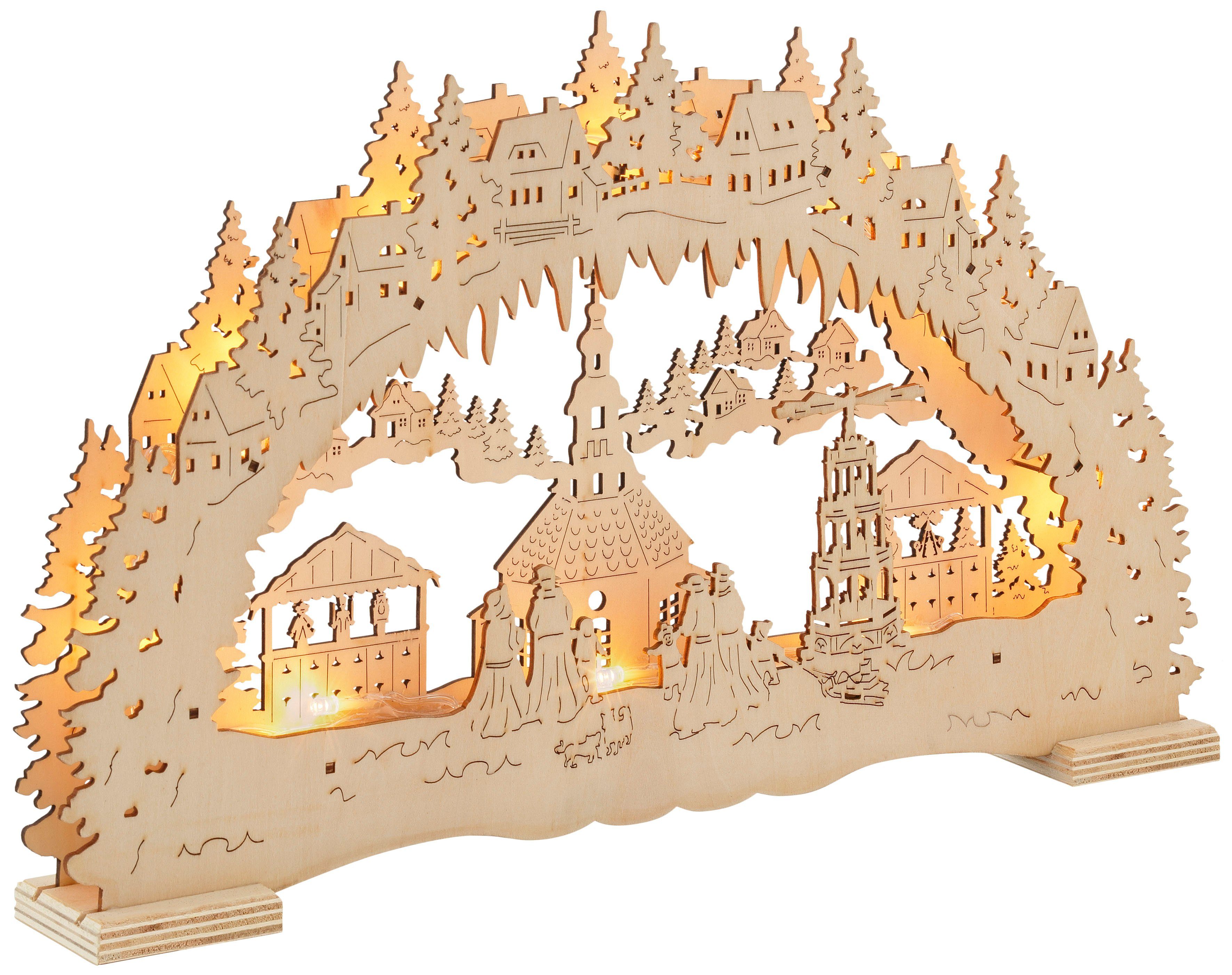 Home affaire Schwibboog Led Kerstverlichting, kerstversiering