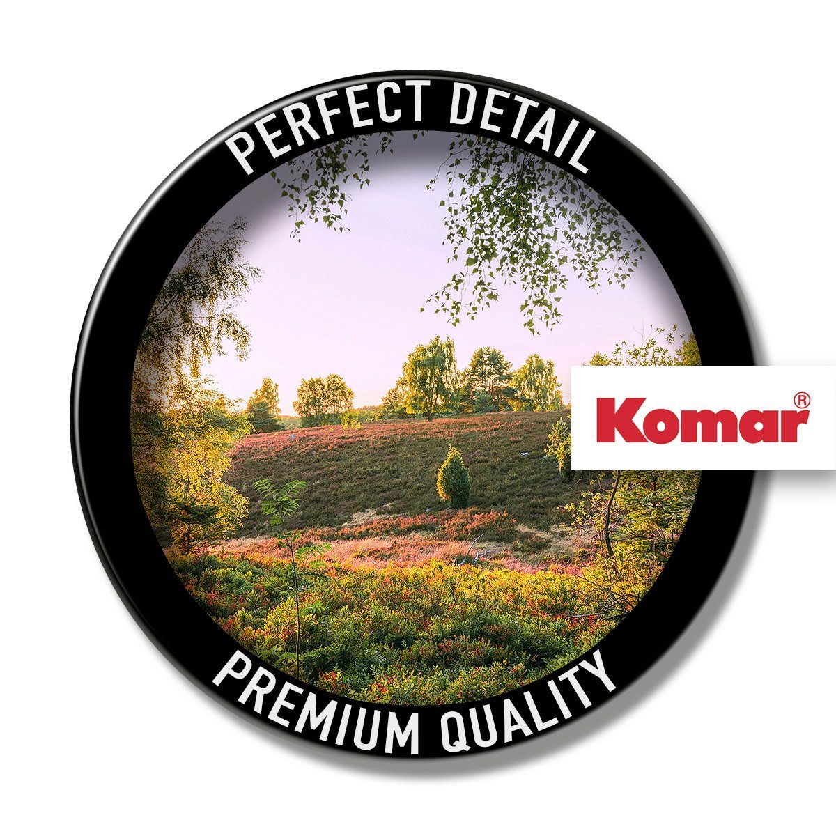 Komar Artprint op linnen Sommerabend - Afmeting 60 x 40 cm (1 stuk)