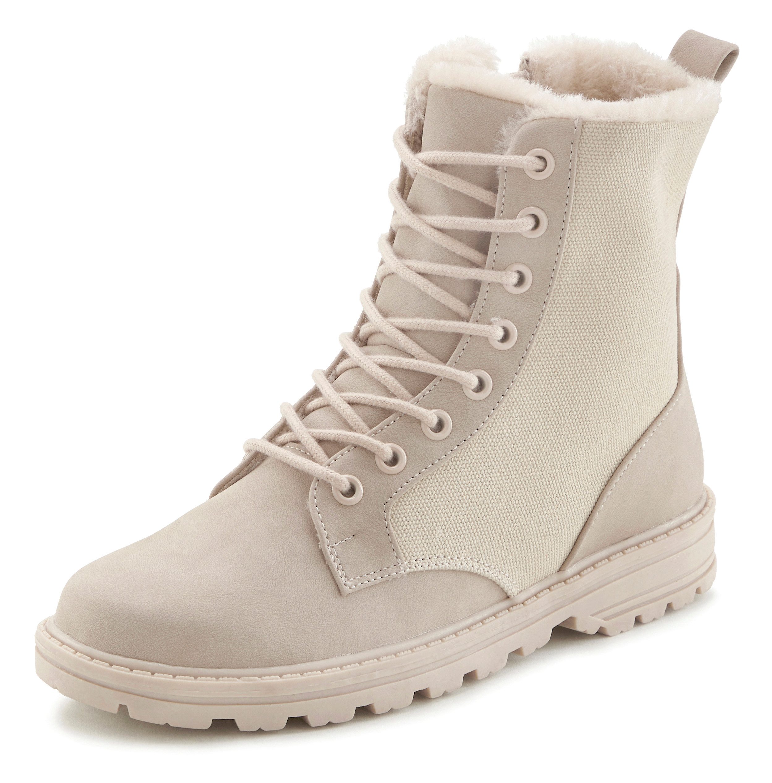 Vivance Laarsjes Laarzen, Boots met een warme voering veganistisch