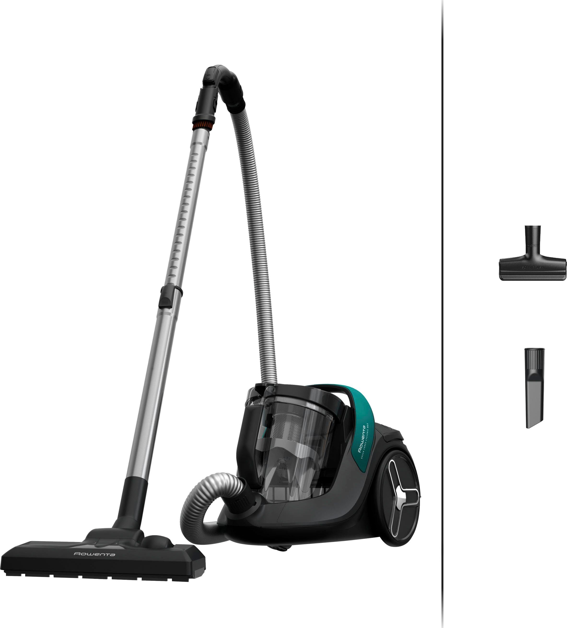 Rowenta Stofzuiger RO7B12 ECO-Design, slechts 73 dB(A), 99,98% filtratie, compact