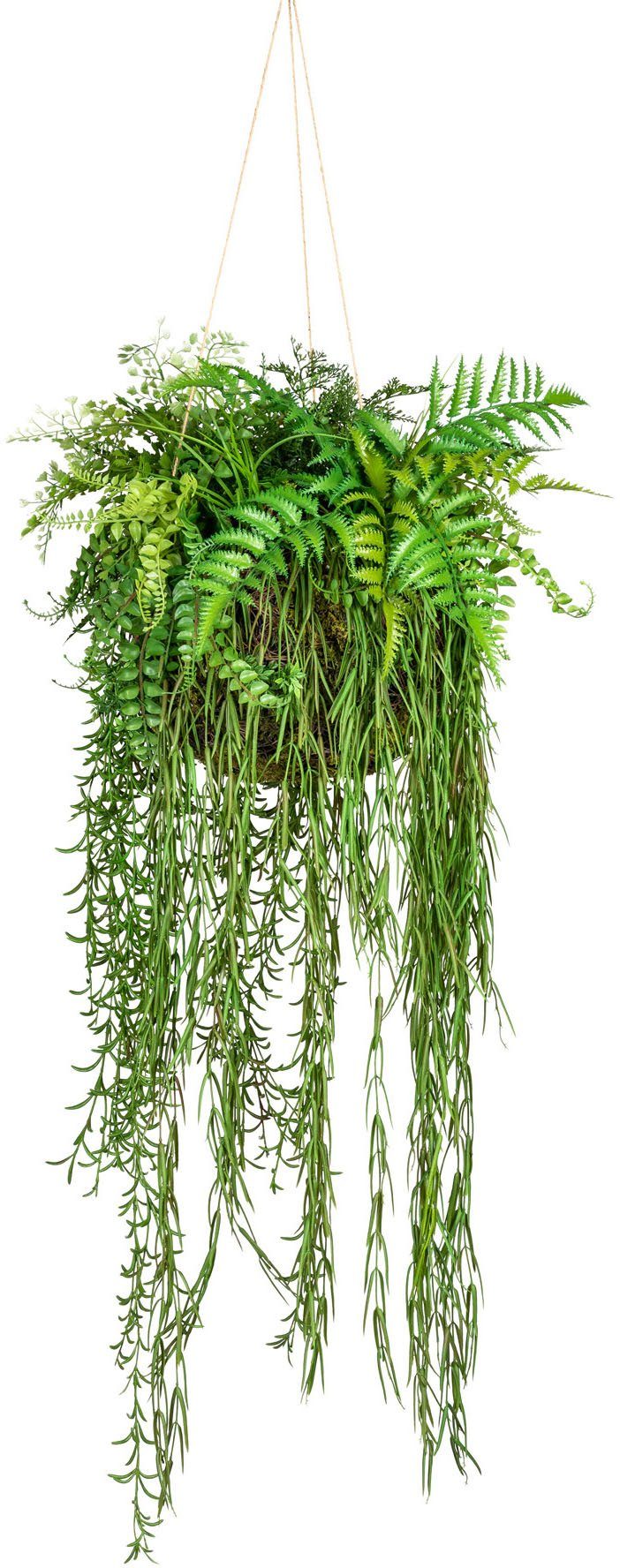 Creativ green Kunst-potplanten Decoratieve bol om op te hangen