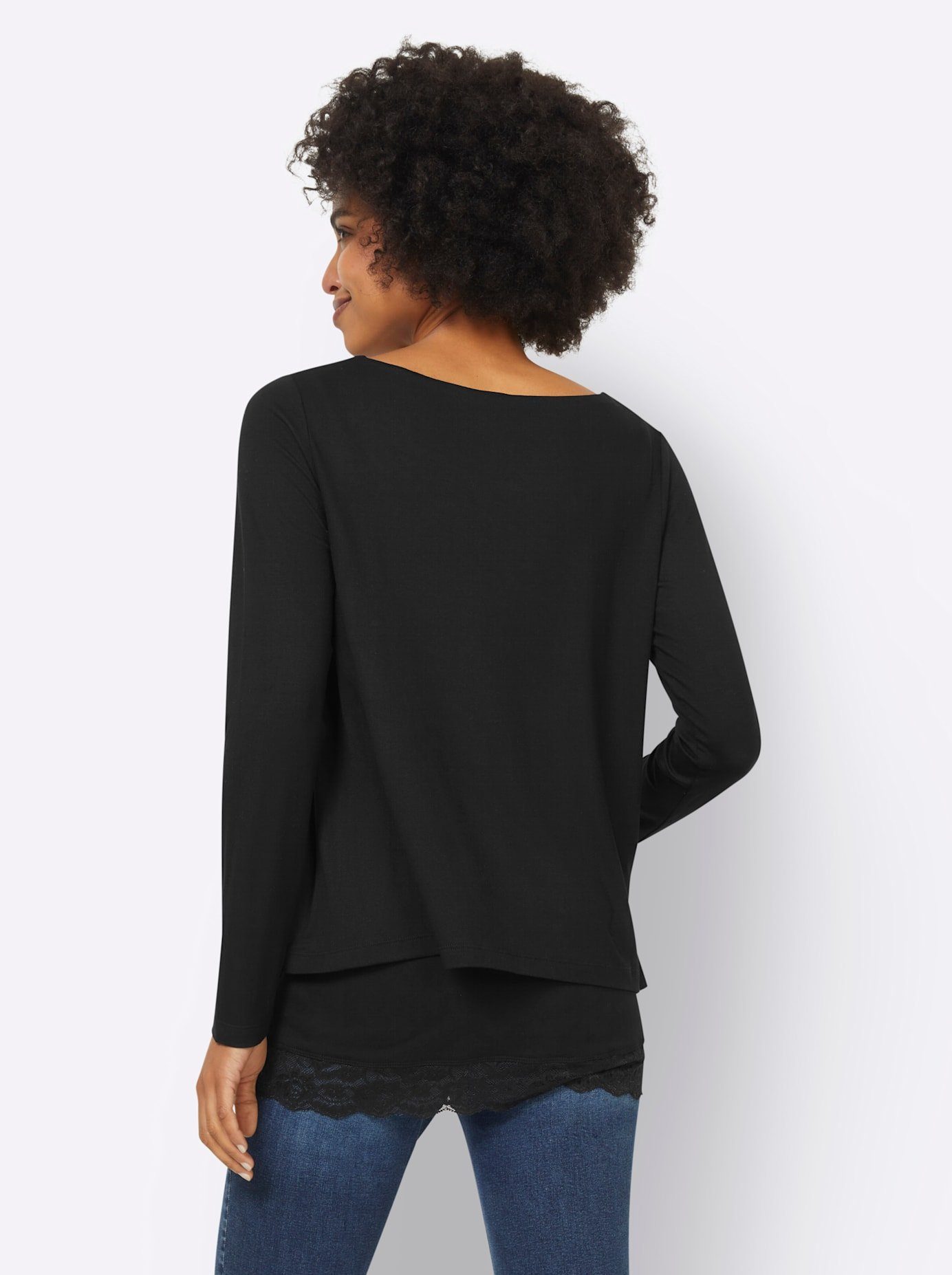 heine 2-in-1-shirt met lange mouwen Shirt 2-in-1 (1-delig)