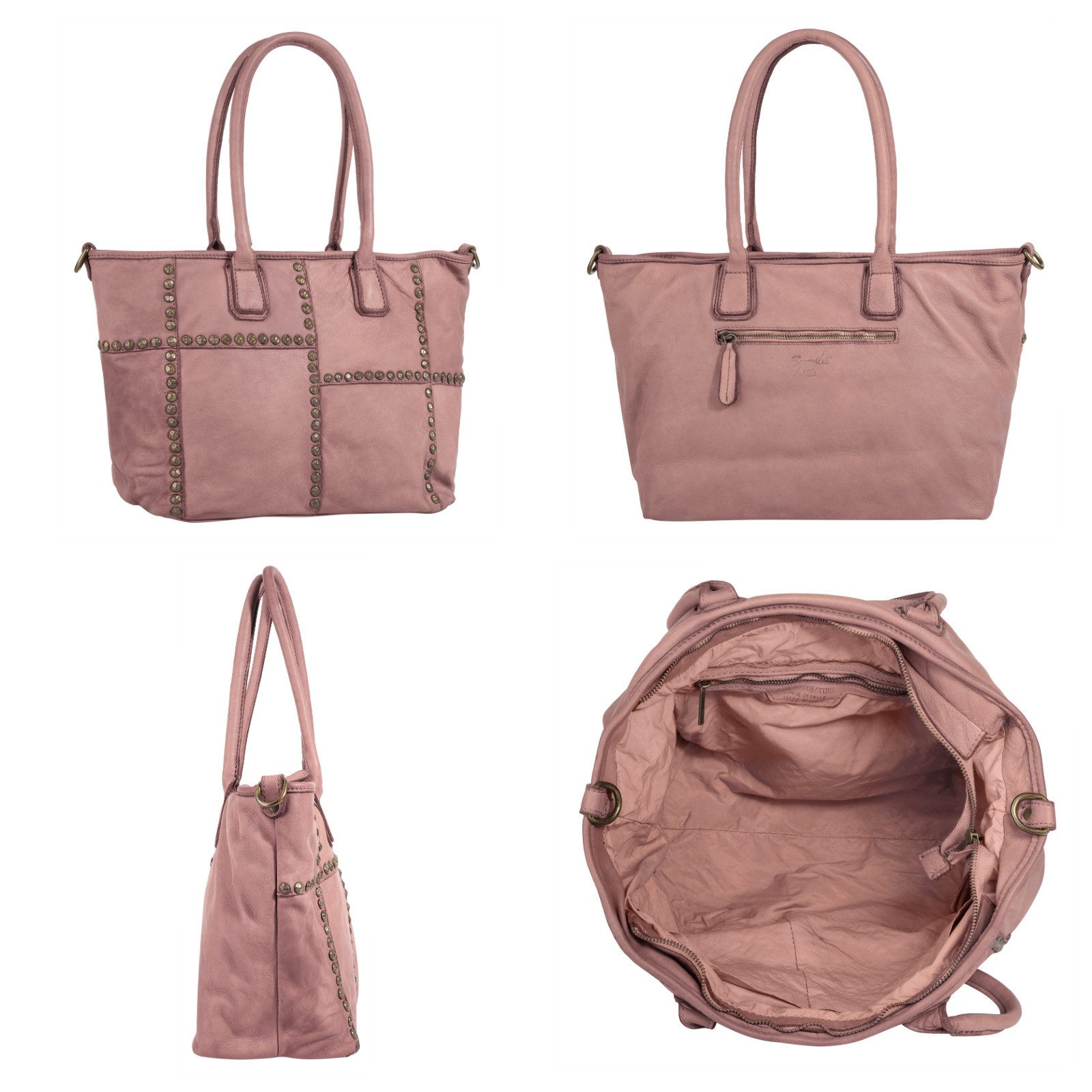 Samantha Look Shopper echt leer, made in italy