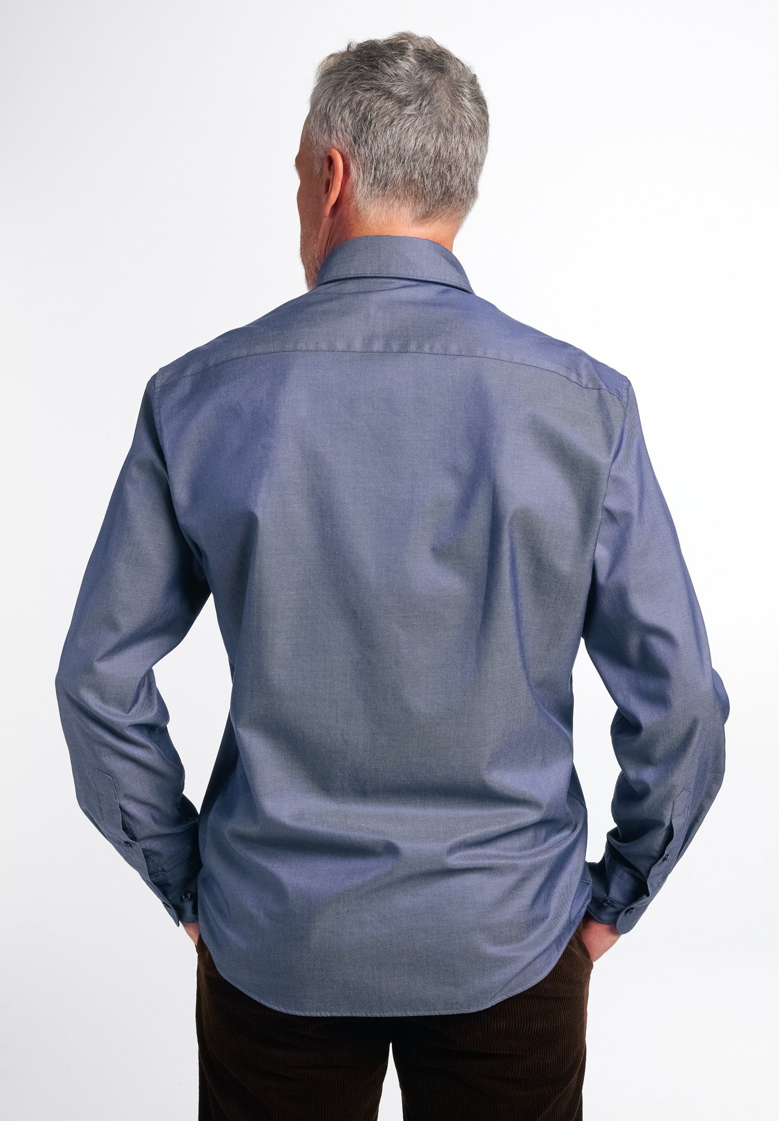 Eterna Overhemd met lange mouwen Comfort fit EASY IRON (gemakkelijk te strijken)