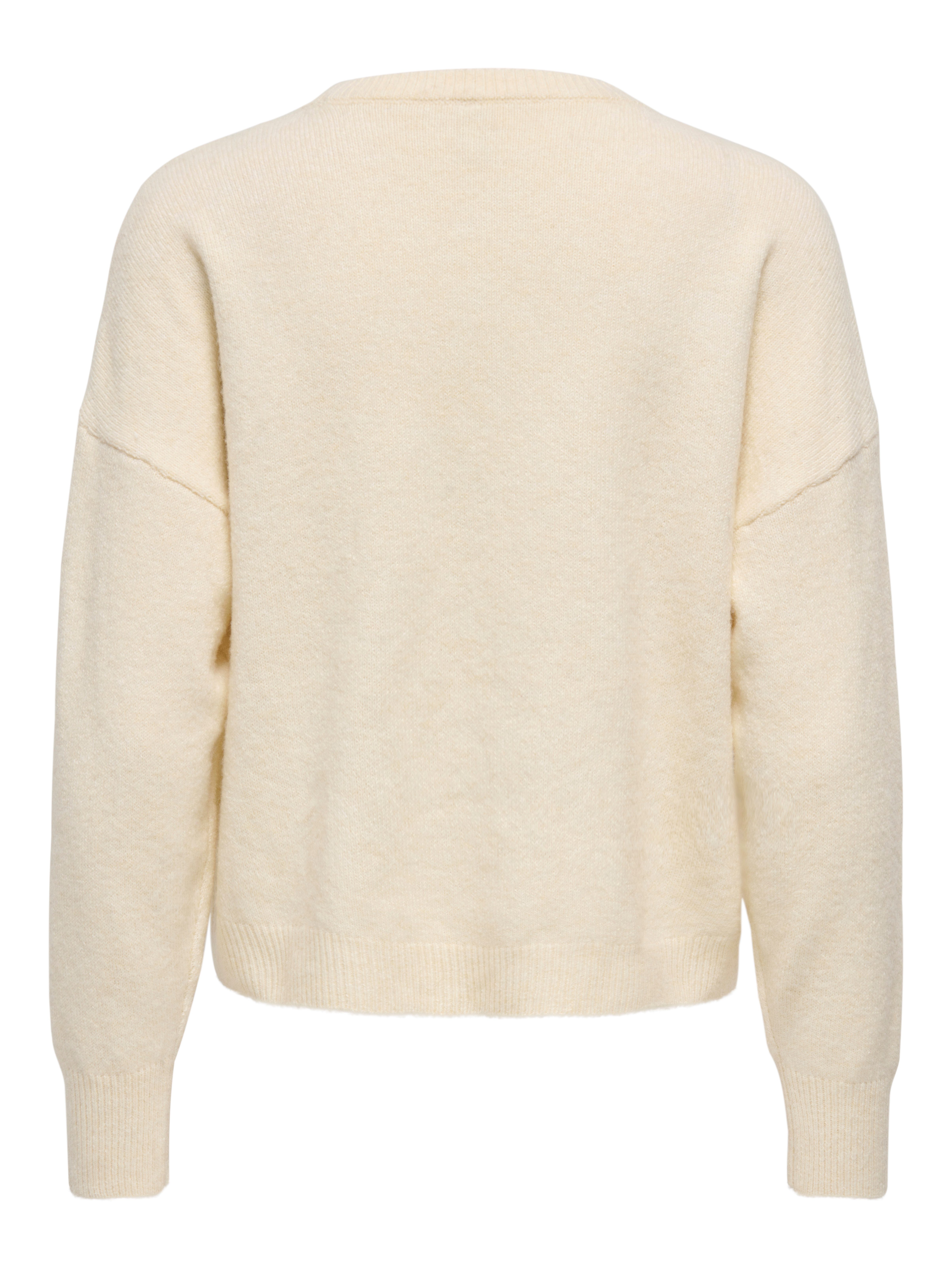 Only Gebreide trui ONLRENATA LS O-NECK BLING KNT