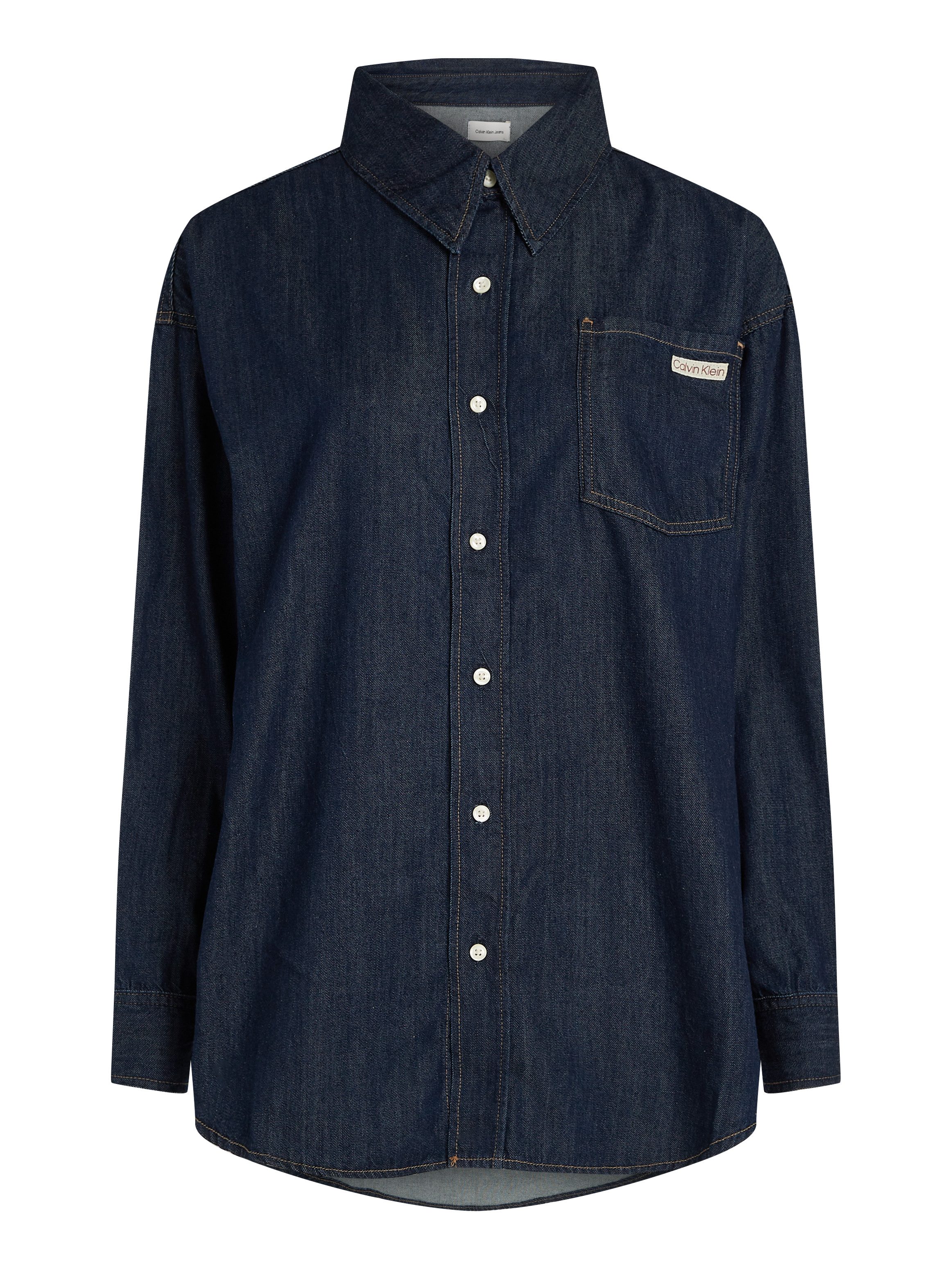 Calvin Klein Jeans blouse OVERSIZED LS DENIM SHIRT