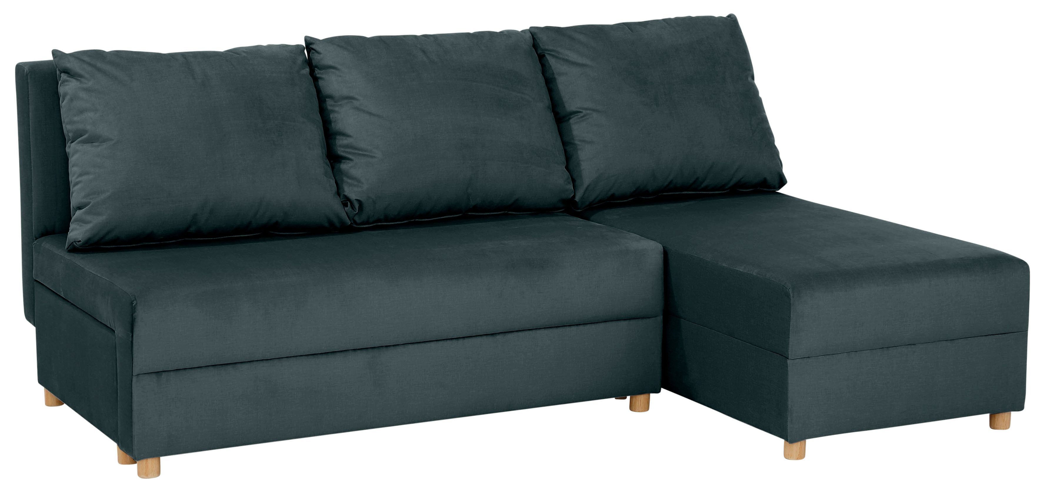 INOSIGN Hoekbank Mick L-vorm Longchair links / rechts te monteren, naar keuze met slaapfunctie